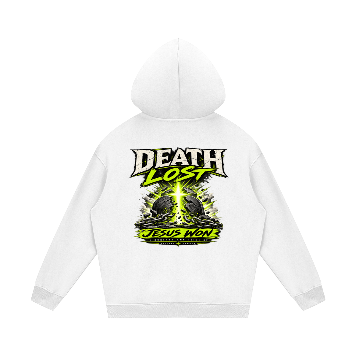 Death Lost Jesus Won Hoodie
