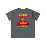 I MEET MY QUOTAS MOST OF THE TIME I CAN DO IT REPENT AND BELIEVE THE GOOD NEWS encouraged by Mark 1:15 youth T-shirt