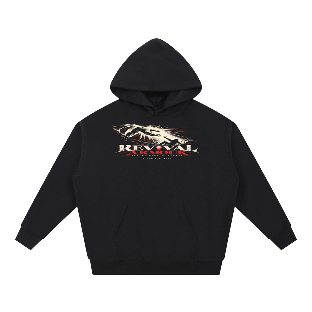 REVIVAL ARMOUR -PULLED FROM DARKNESS- -1 COLOSSIANS 1:13- THANK YOU JESUS  Hoodie