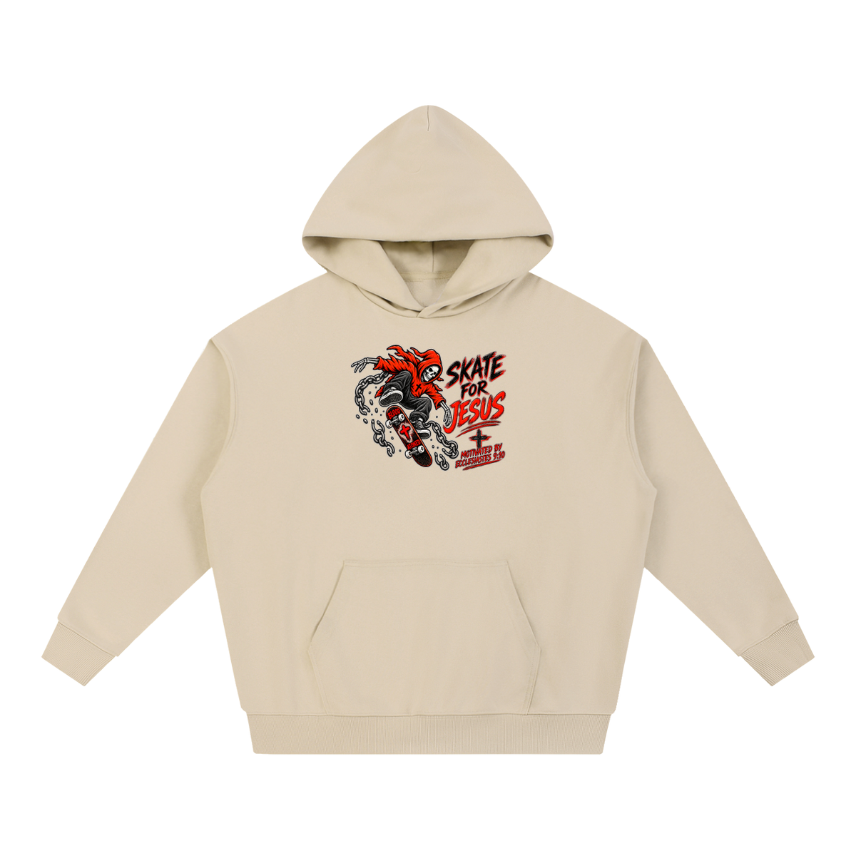 SKATE FOR JESUS MOTIVATED BY ECCLESIASTES 9:10 Hoodie