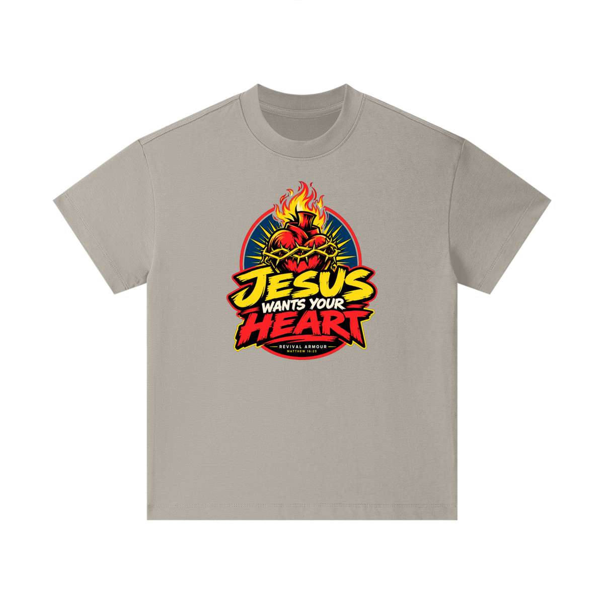 JESUS WANTS YOUR HEART - REVIVAL ARMOUR - Kids T-Shirt