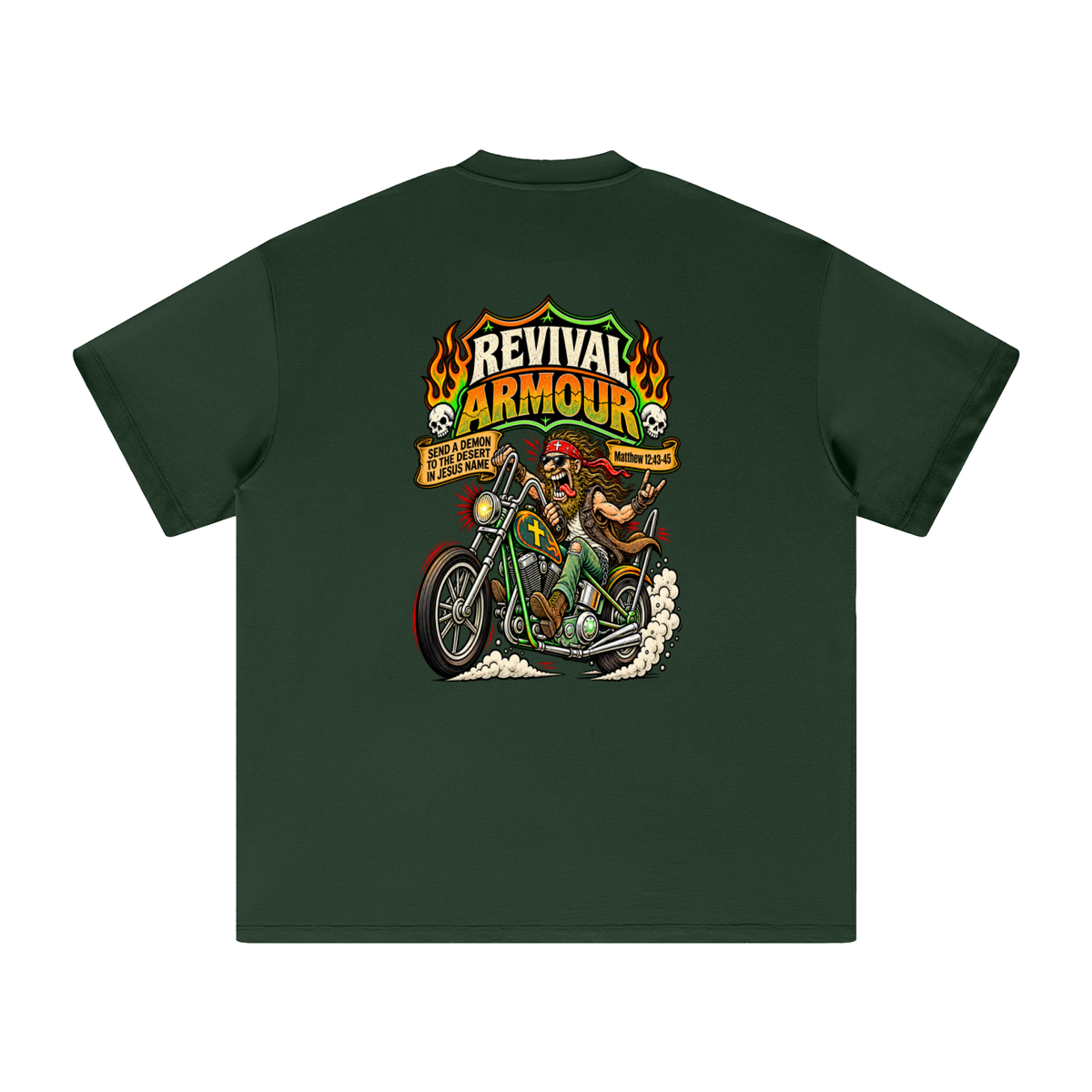 REVIVAL ARMOUR SEND A DEMON TO THE DESERT IN JESUS NAME [MATTHEW 12:43-45] T-Shirt