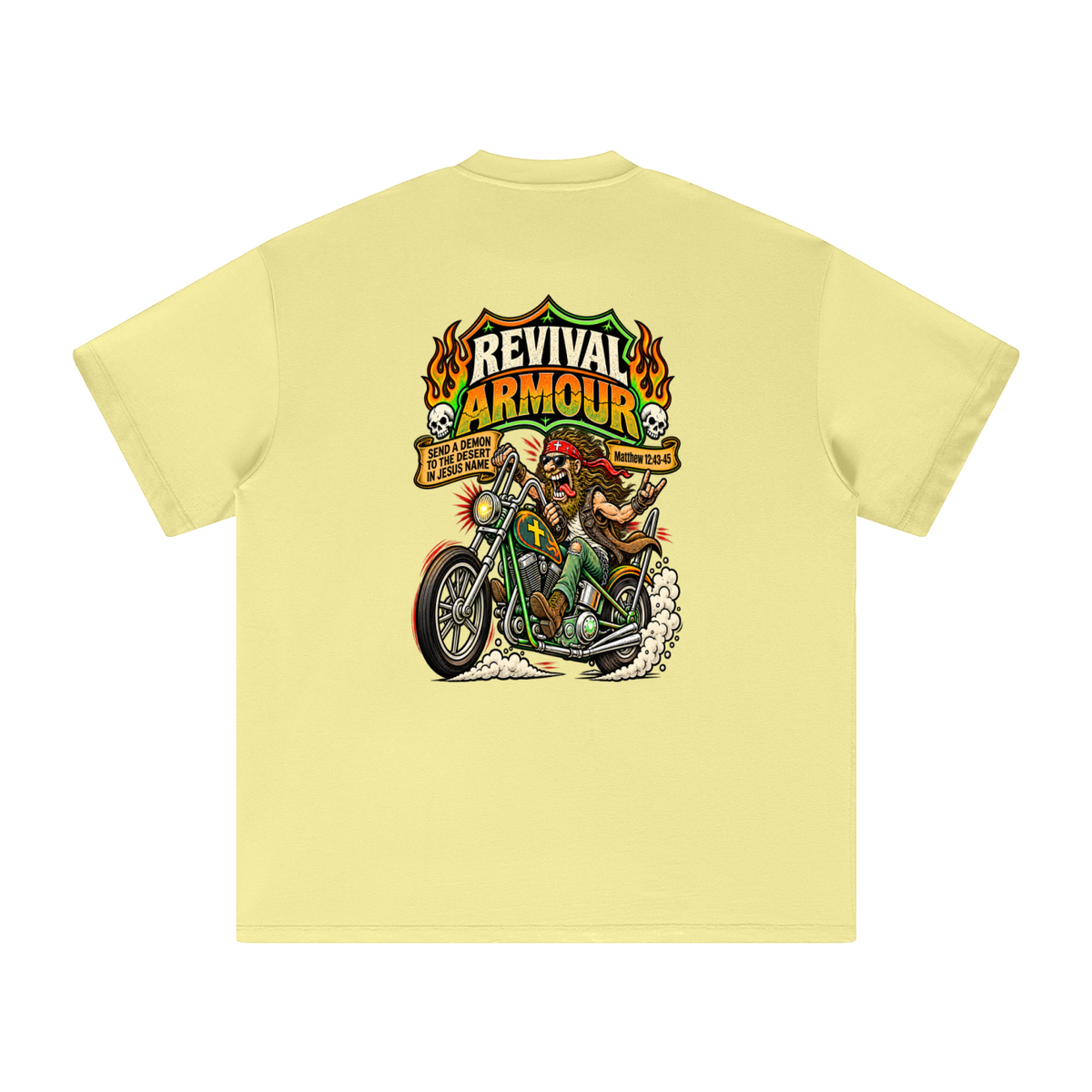 REVIVAL ARMOUR SEND A DEMON TO THE DESERT IN JESUS NAME [MATTHEW 12:43-45] T-Shirt