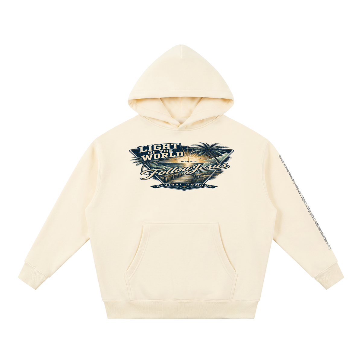 Light of the World Follow Jesus Hoodie