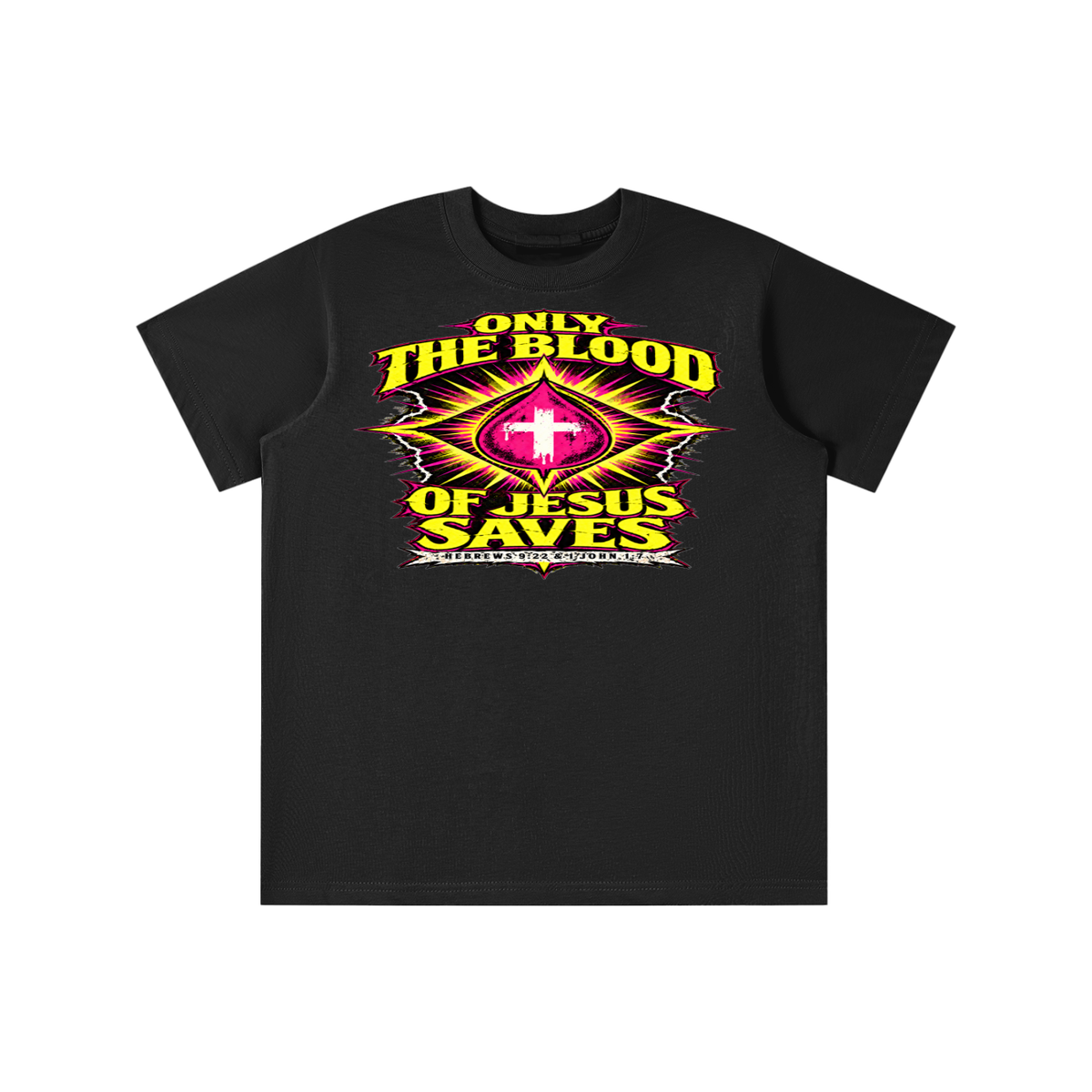 Only the blood of Jesus saves youth T-shirt