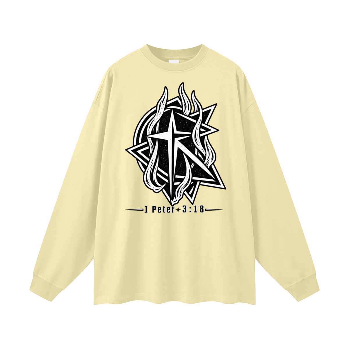 1 Peter 3:18 Long Sleeve T-Shirt