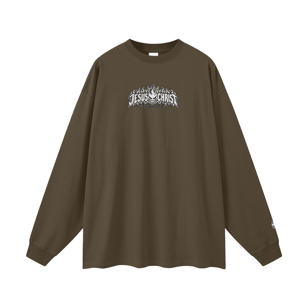 Jesus Christ The Blood Of Jesus is like the "Ticket" to the most Holy place according to Hebrews 10:19 Long Sleeve T-Shirt