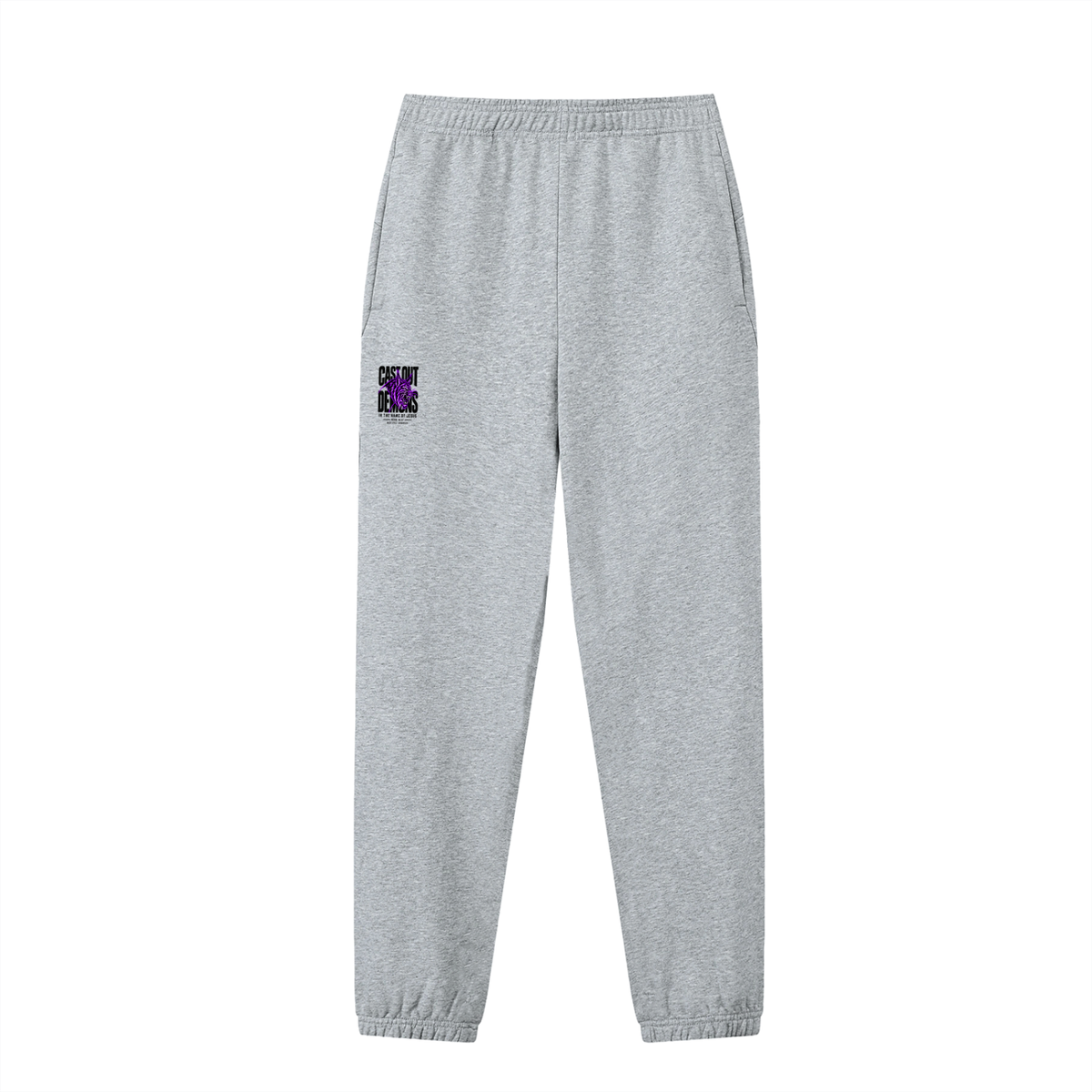 CAST OUT DEMONS IN THE NAME OF JESUS MARK 16:17 REVIVAL ARMOUR Sweatpants