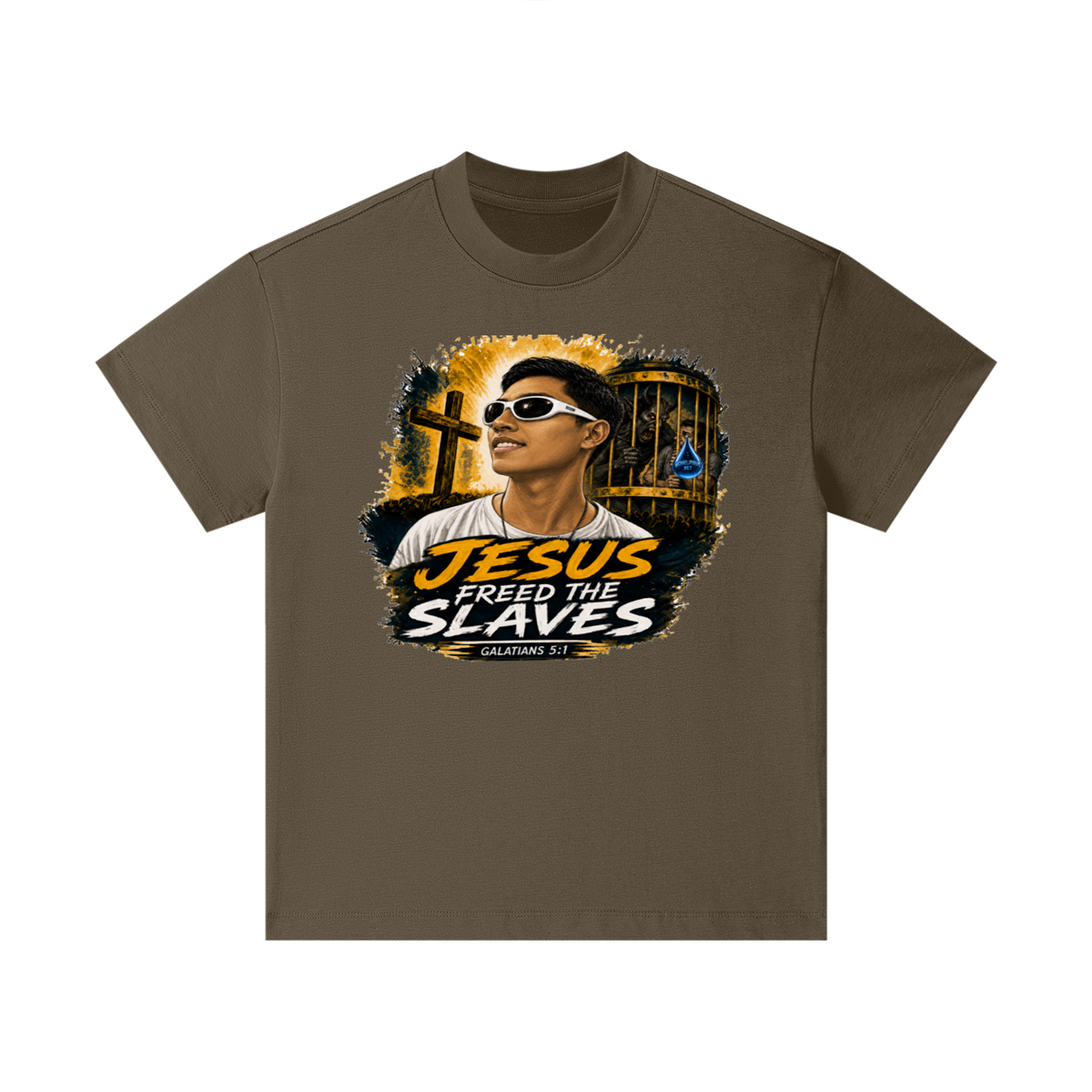 Jesus freed the slaves Kids T-Shirt