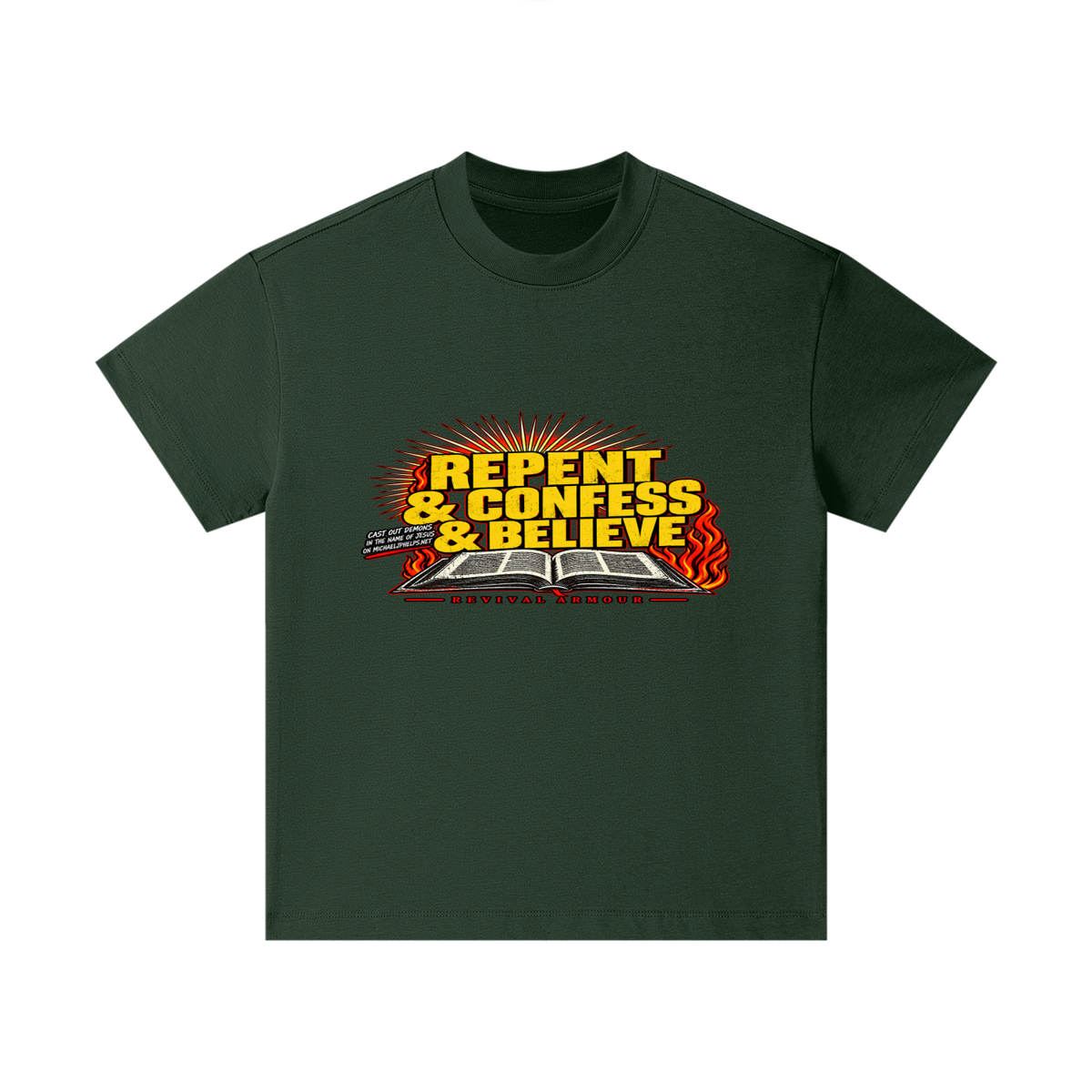 REPENT & CONFESS & BELIEVE Kids T-Shirt
