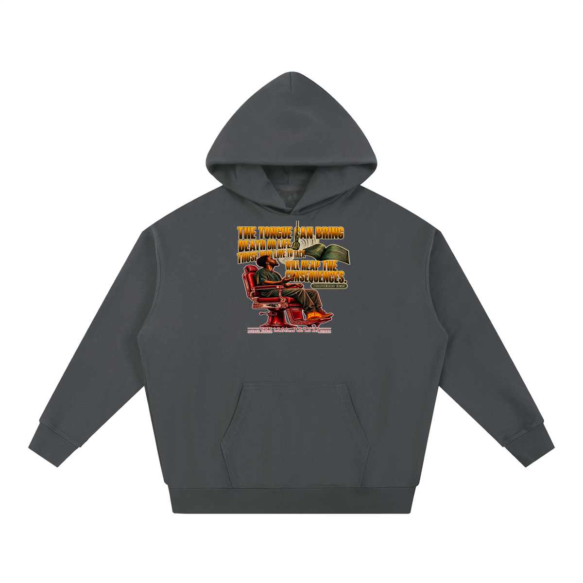 PROVERBS 18:21 NLT Hoodie
