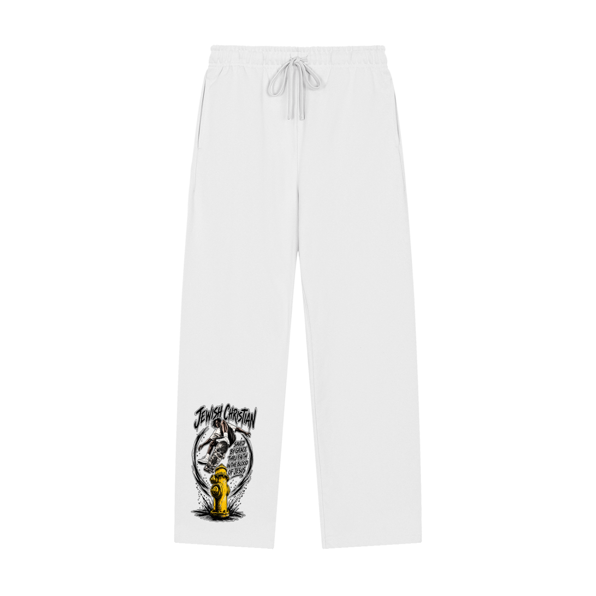 JEWISH CHRISTIAN SAVED BY GRACE THRU FAITH IN THE BLOOD OF JESUS Sweatpants