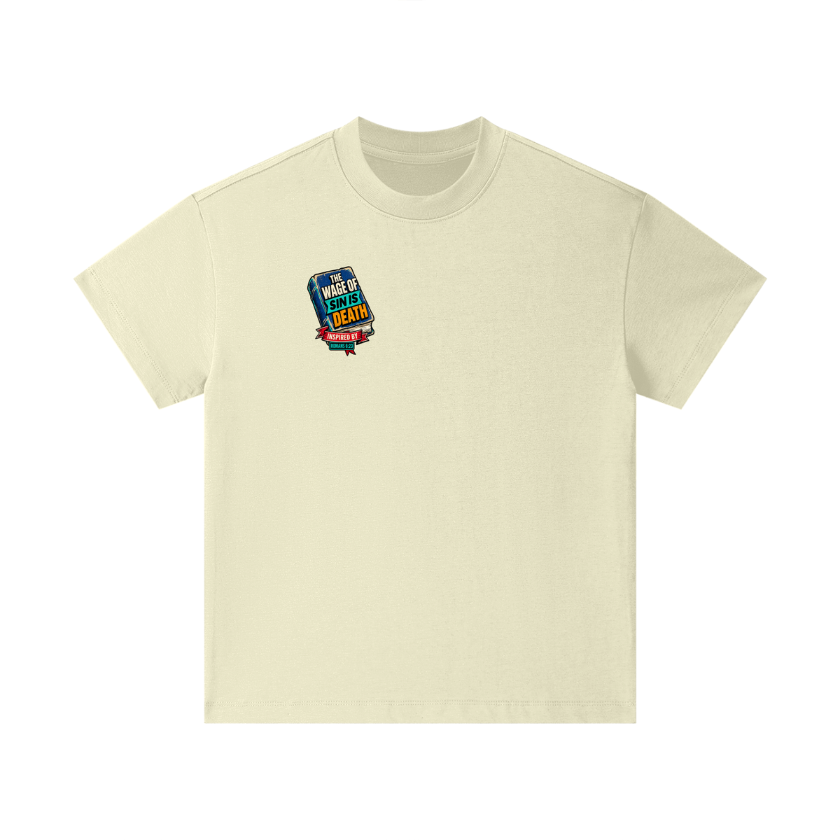 THE WAGE OF SIN IS DEATH INSPIRED BY ROMANS 6:23 PAID IN FULL INSPIRED BY JAMES 2:10 & ROMANS 3:24-26 Kids T-Shirt