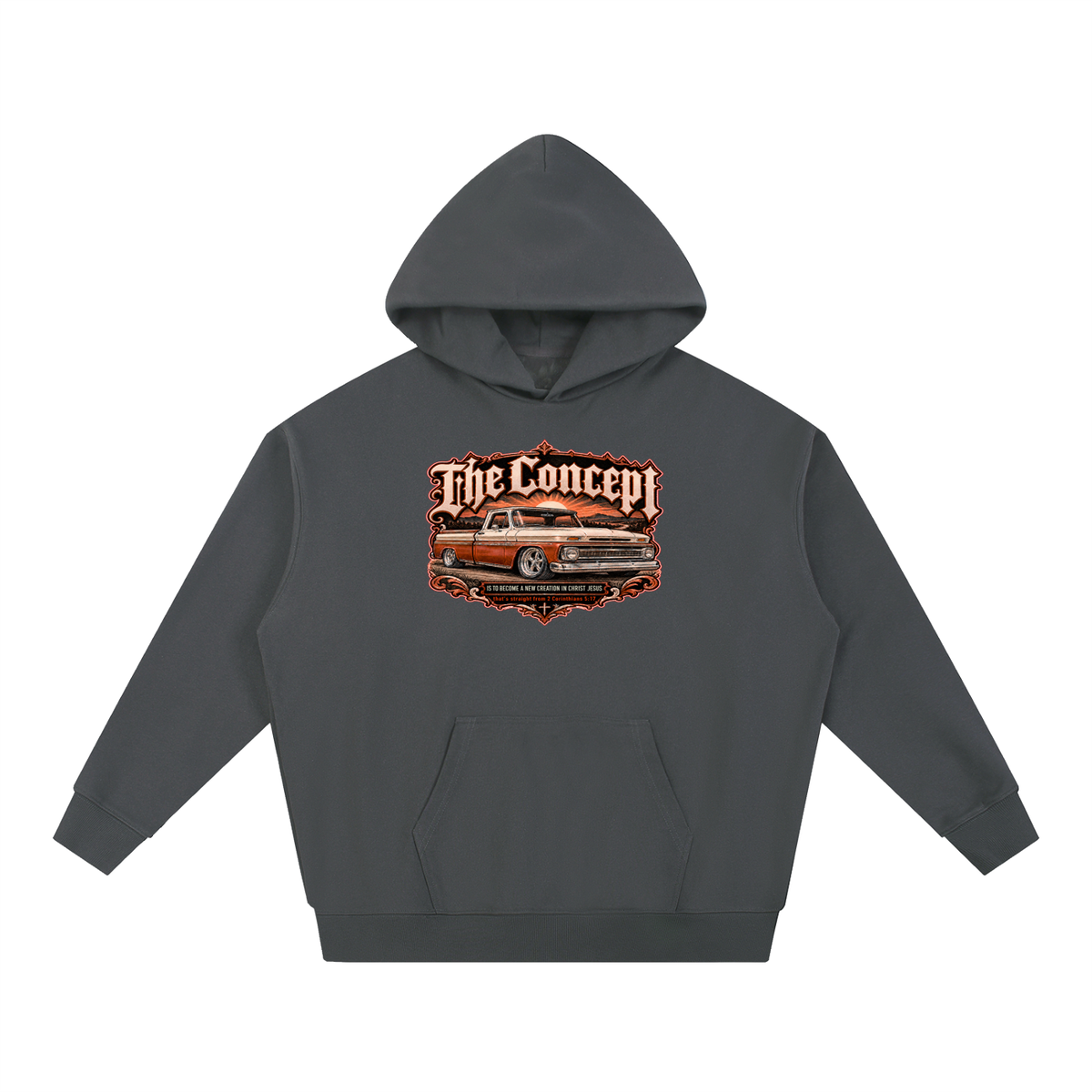 The Concept IS TO BECOME A NEW CREATION IN CHRIST JESUS that's straight from 2 Corinthians 5:17 Hoodie