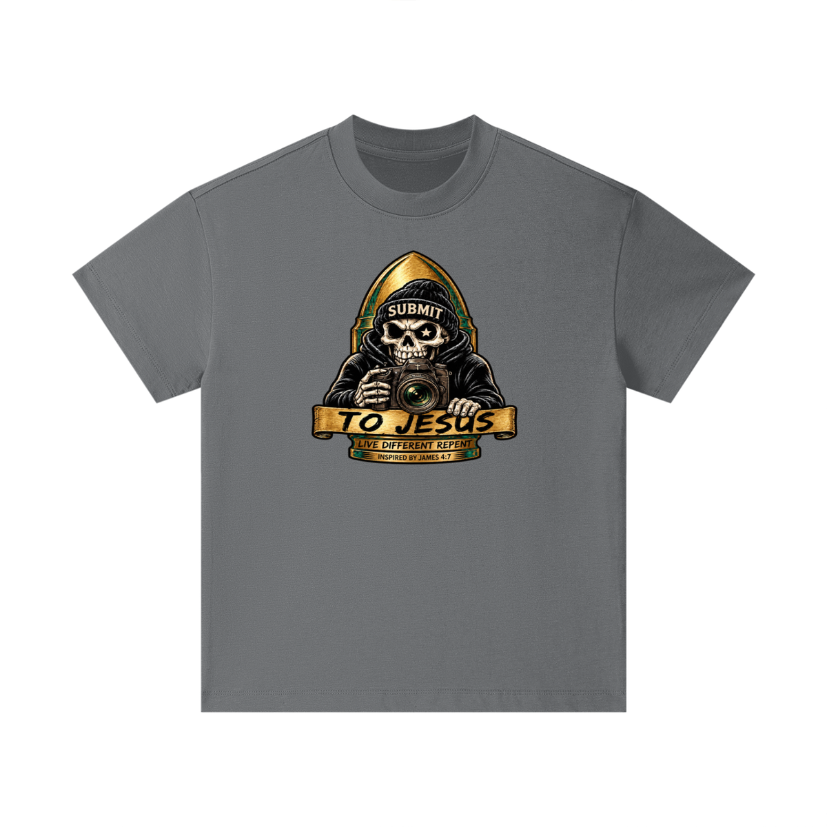 SUBMIT TO JESUS LIVE DIFFERENT REPENT INSPIRED BY JAMES 4:7 Kids T-Shirt