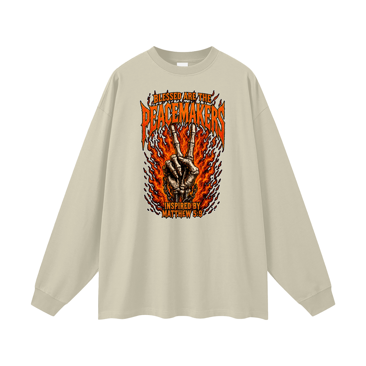 Oversized Unisex Long Sleeve T-Shirt