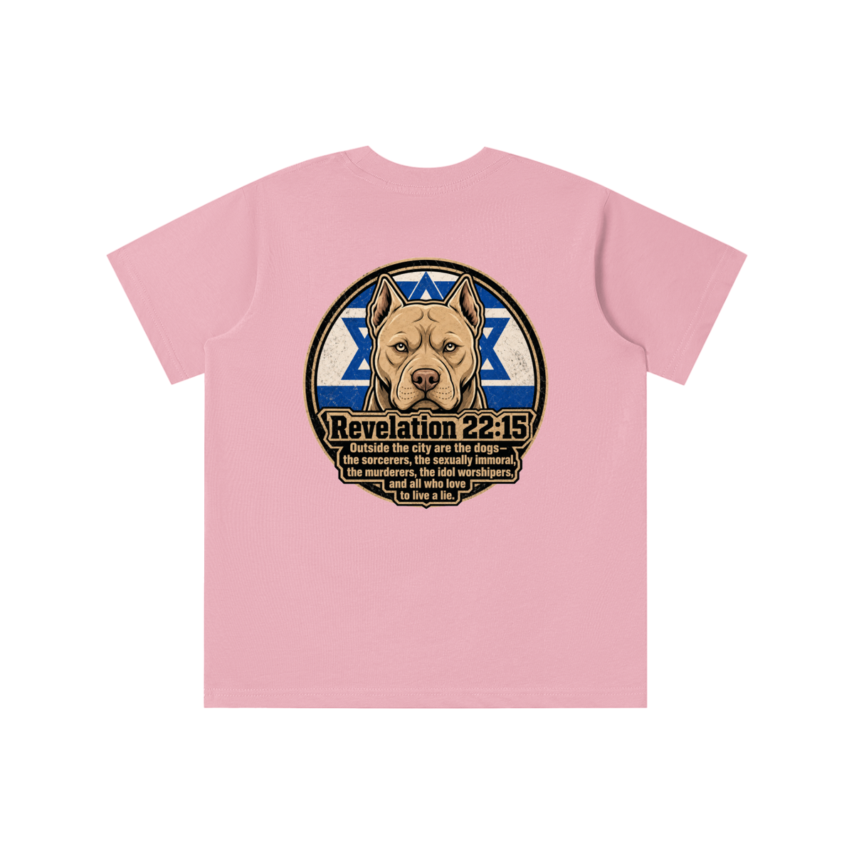 Revelation 22:15 NLT Youth T-shirt