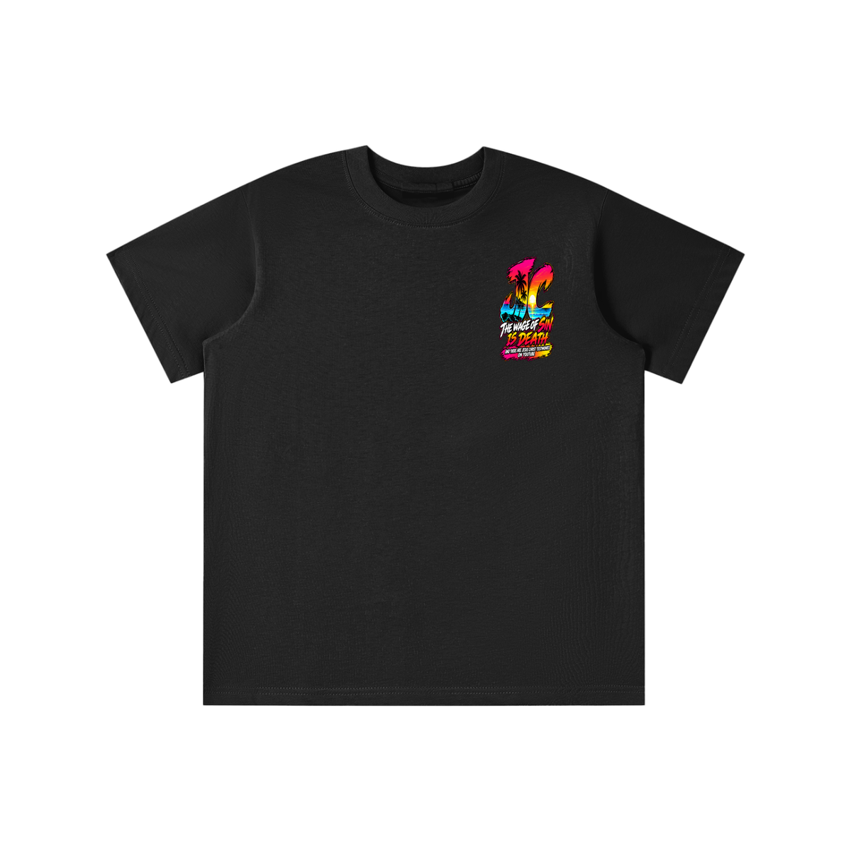 THE WAGE OF SIN IS DEATH AND THERE ARE JESUS CHRIST TESTIMONIES ON YOUTUBE youth T-shirt