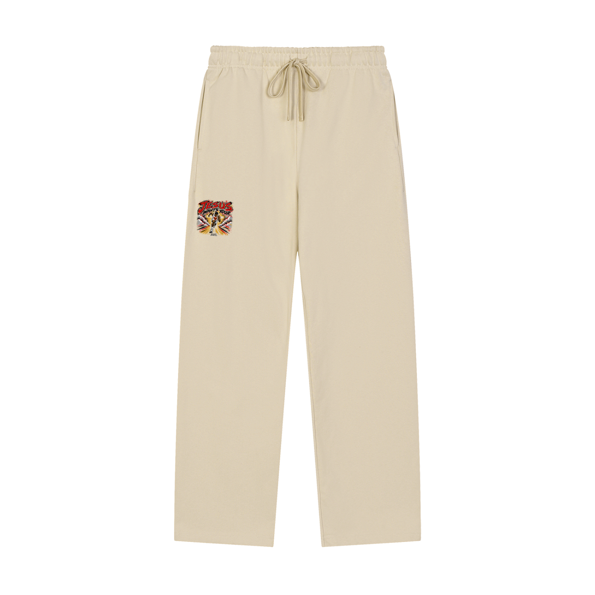 JESUS WANTS YOUR HEART MATTEW 16:25 Sweatpants