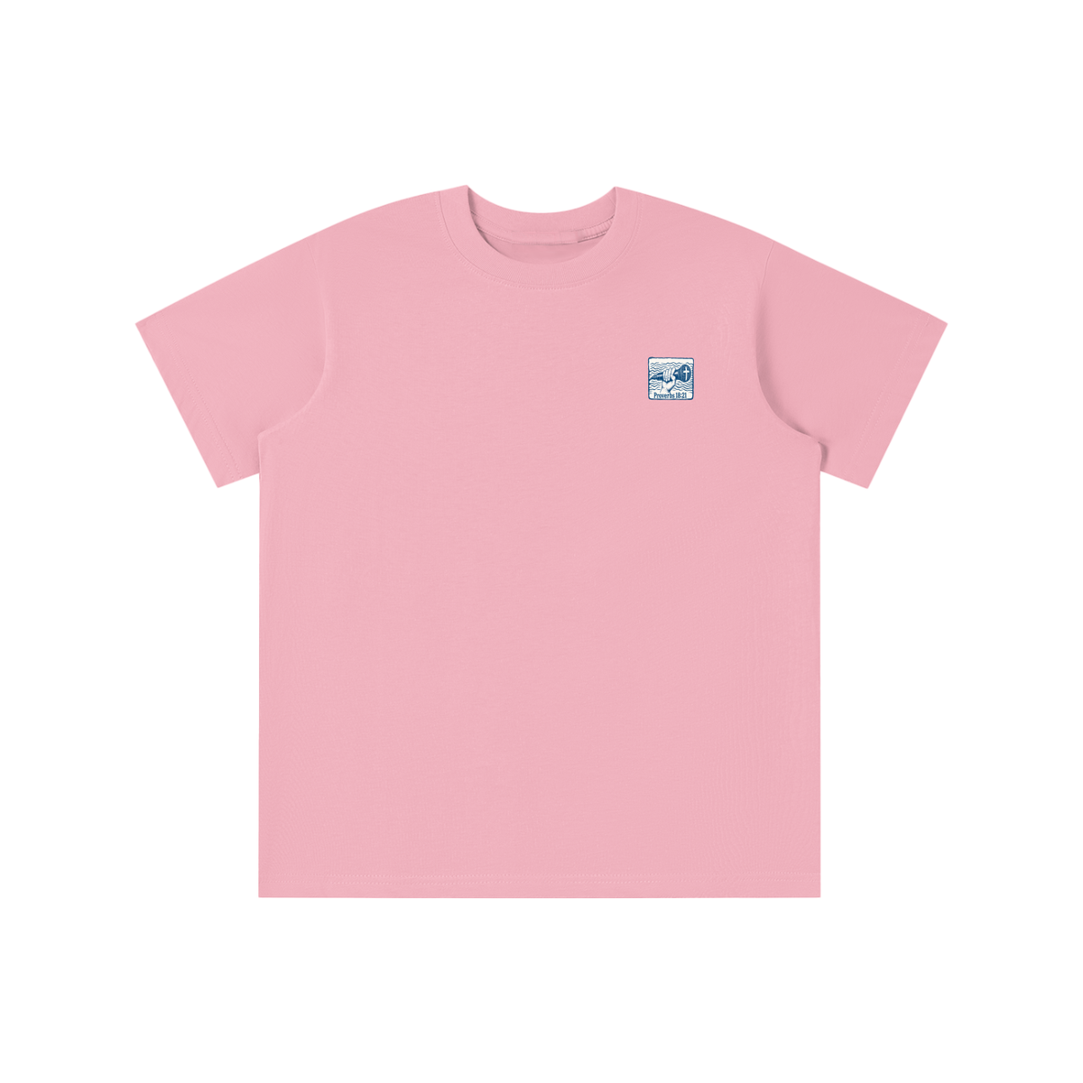 Proverbs 18:21 mic youth T-shirt