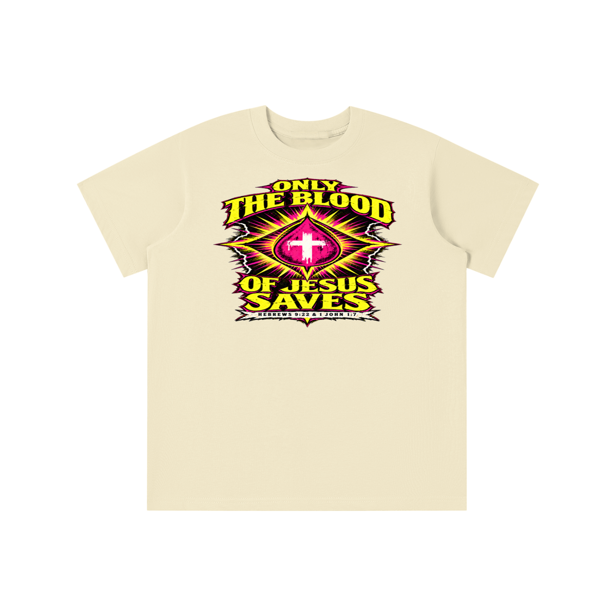 Only the Blood of Jesus saves youth T-shirt