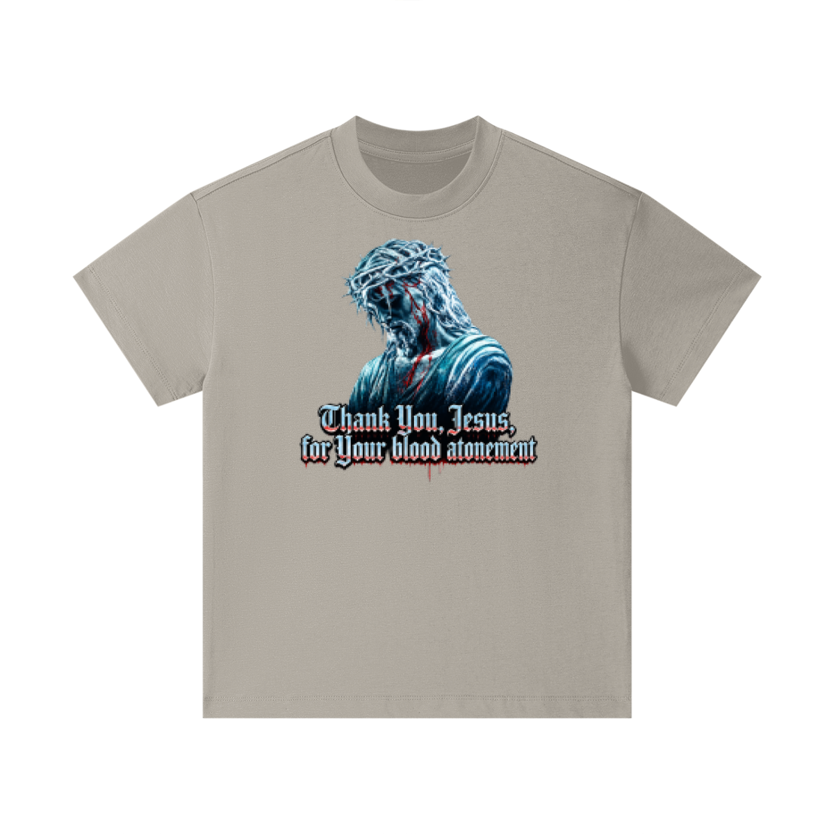 Thank you Jesus for your blood atonement Kids T-Shirt