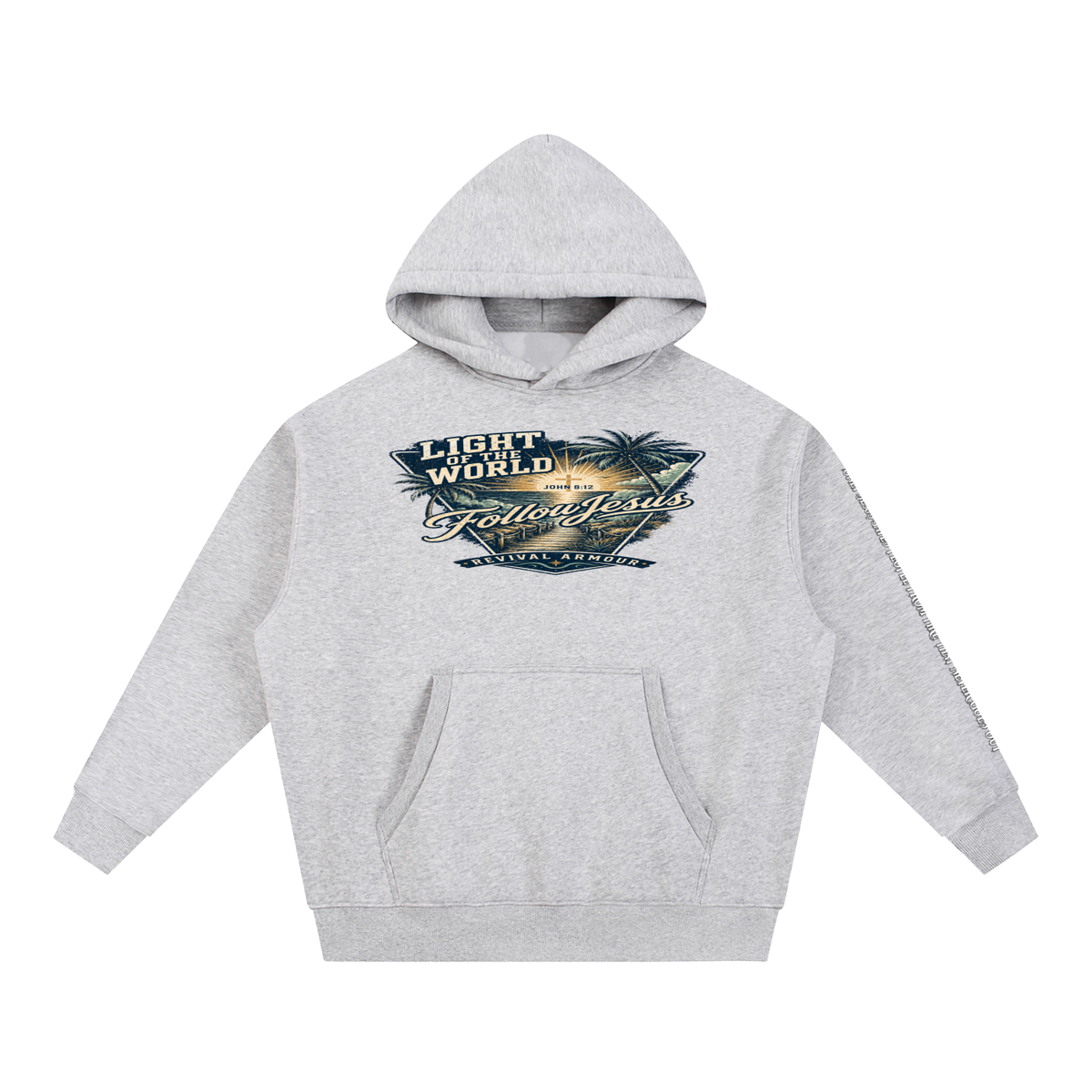 Light of the World Follow Jesus Hoodie