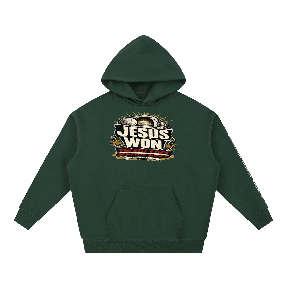 Jesus Won Death Lost Hoodie