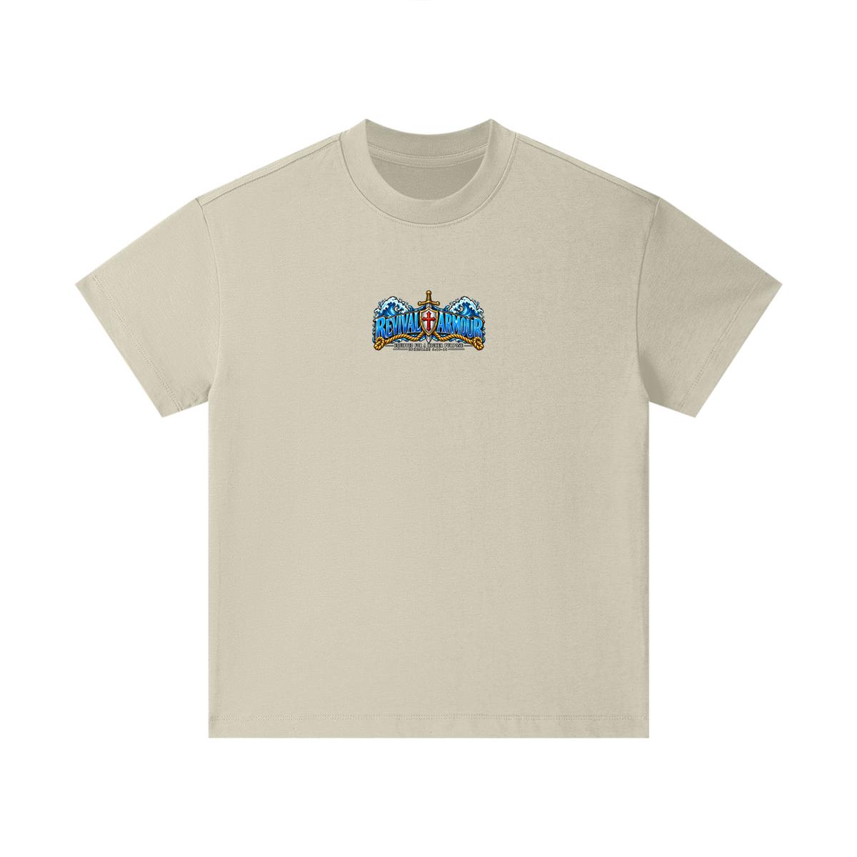 REVIVAL ARMOUR -EQUIPPED FOR A HIGHER PURPOSE- -EPHESIANS 6:10-18- Kids T-Shirt