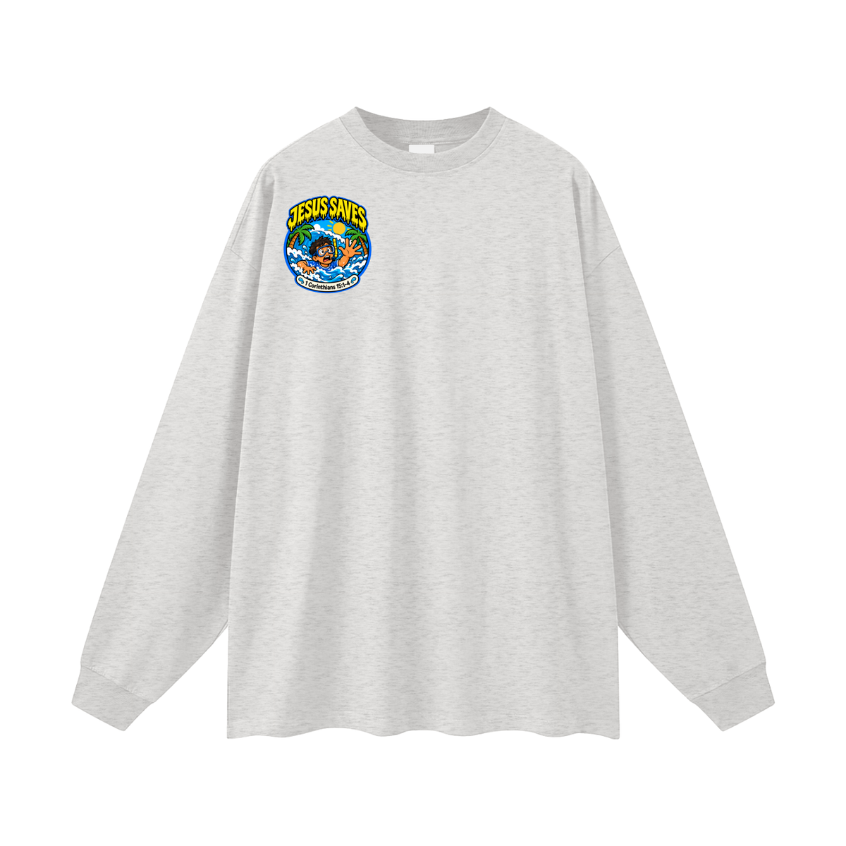 Jesus saves Long Sleeve T-Shirt