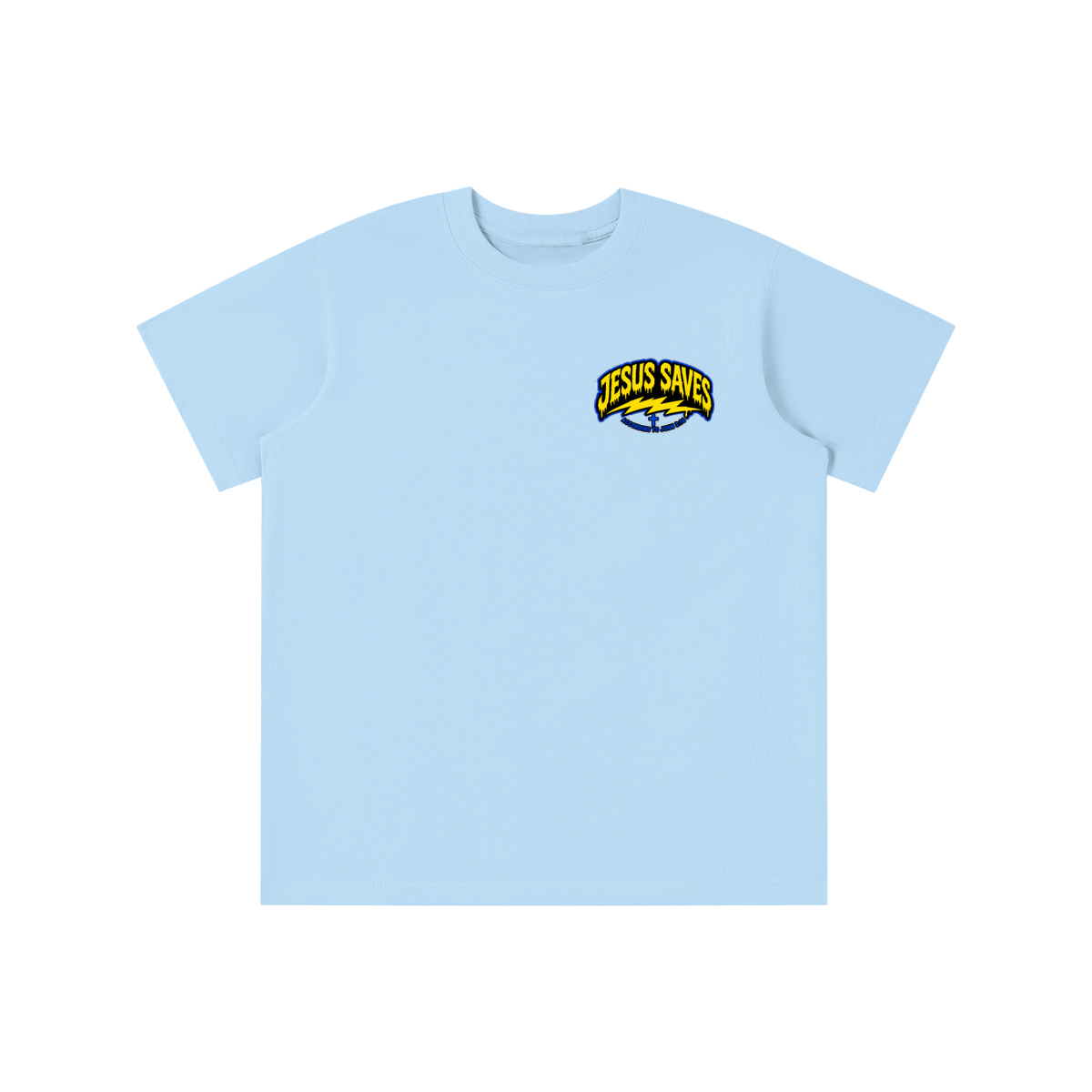 JESUS SAVES ACCORDING TO JOHN 3:16 youth T-shirt