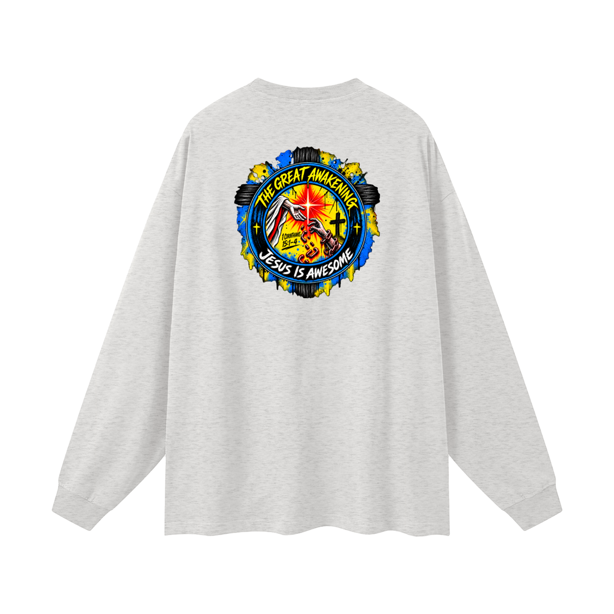 THE GREAT AWAKENING JESUS IS AWESOME Long Sleeve T-Shirt