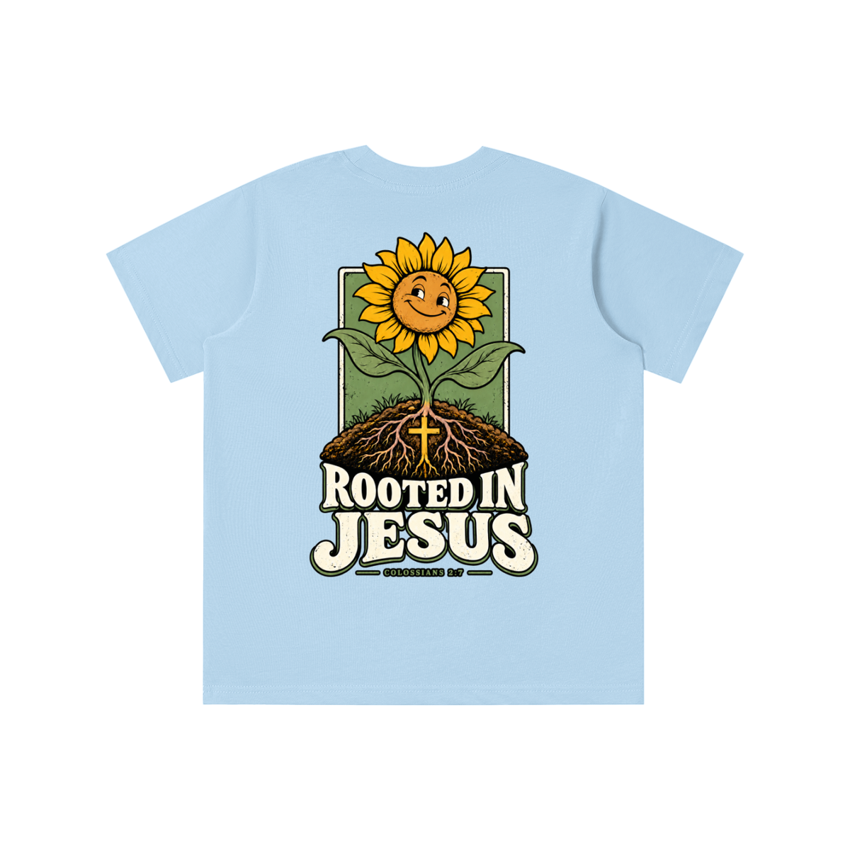 Rooted in Jesus youth T-shirt