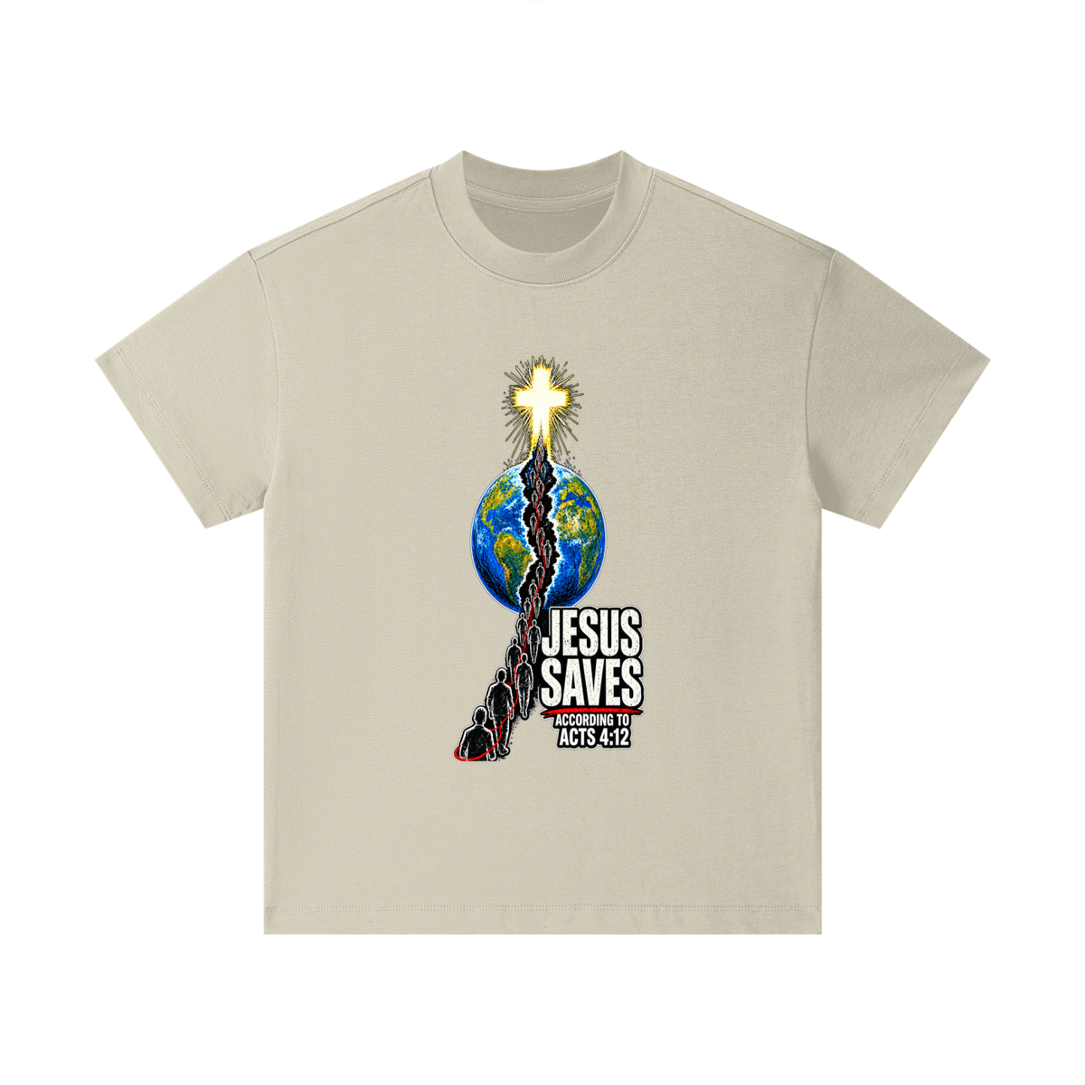 JESUS SAVES ACCORDING TO ACTS 4:12 Kids T-Shirt