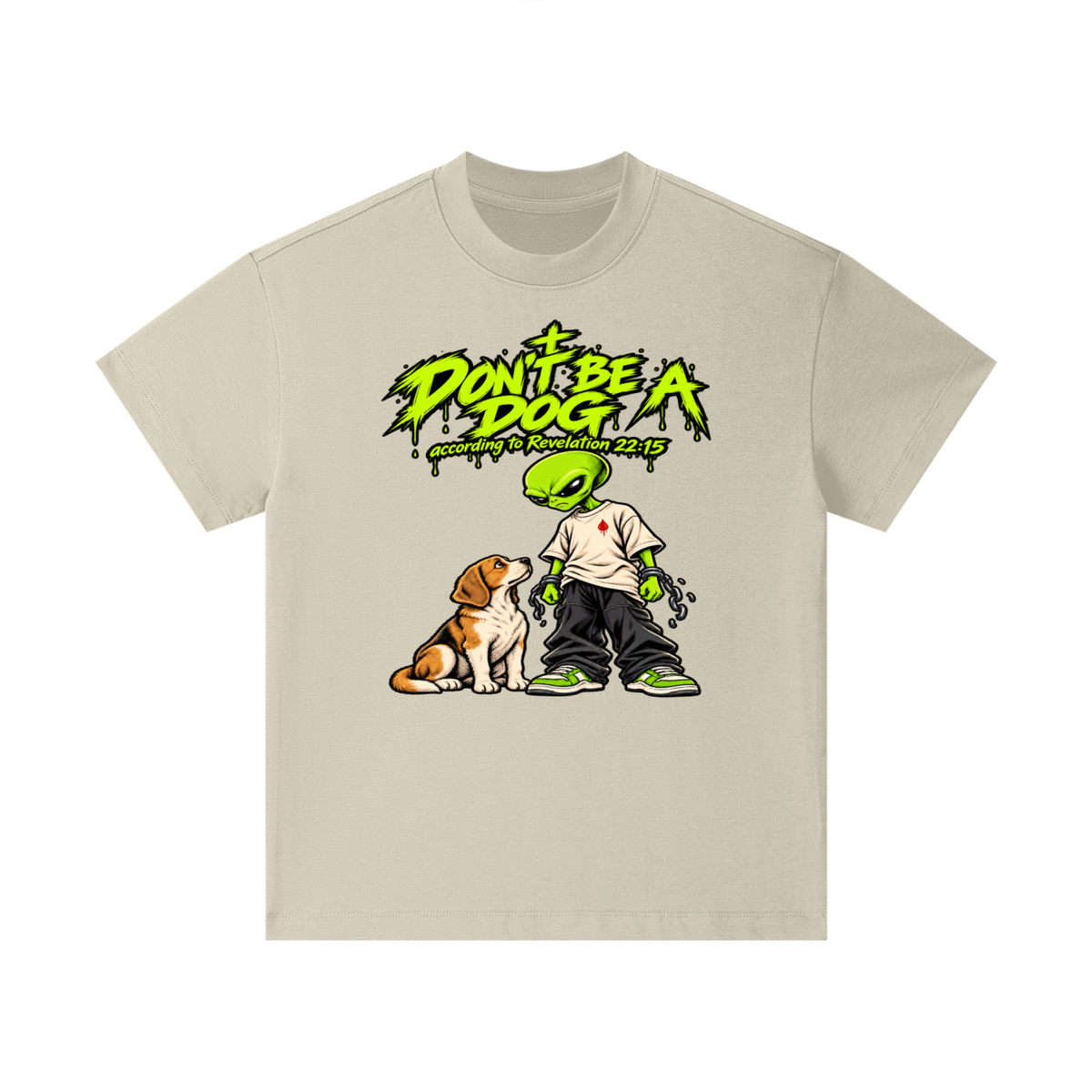 DON'T BE A DOG according to Revelation 22:15 Kids T-Shirt