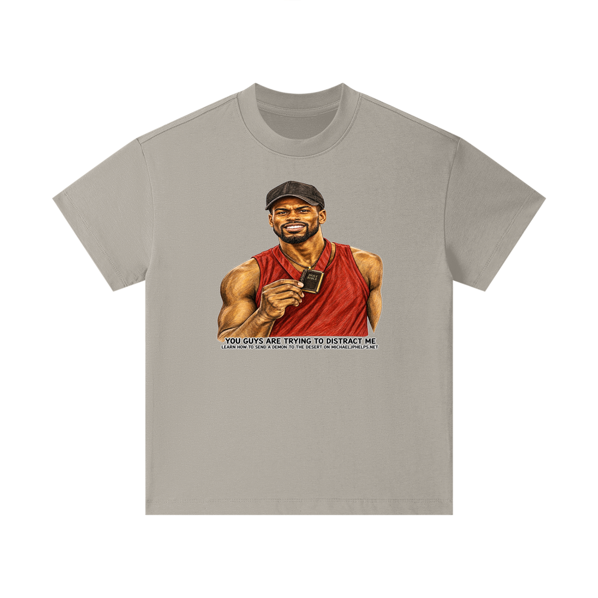YOU GUYS ARE TRYING TO DISTRACT ME LEARN HOW TO SEND A DEMON TO THE DESERT ON MICHAELJPHELPS.NET Kids T-Shirt