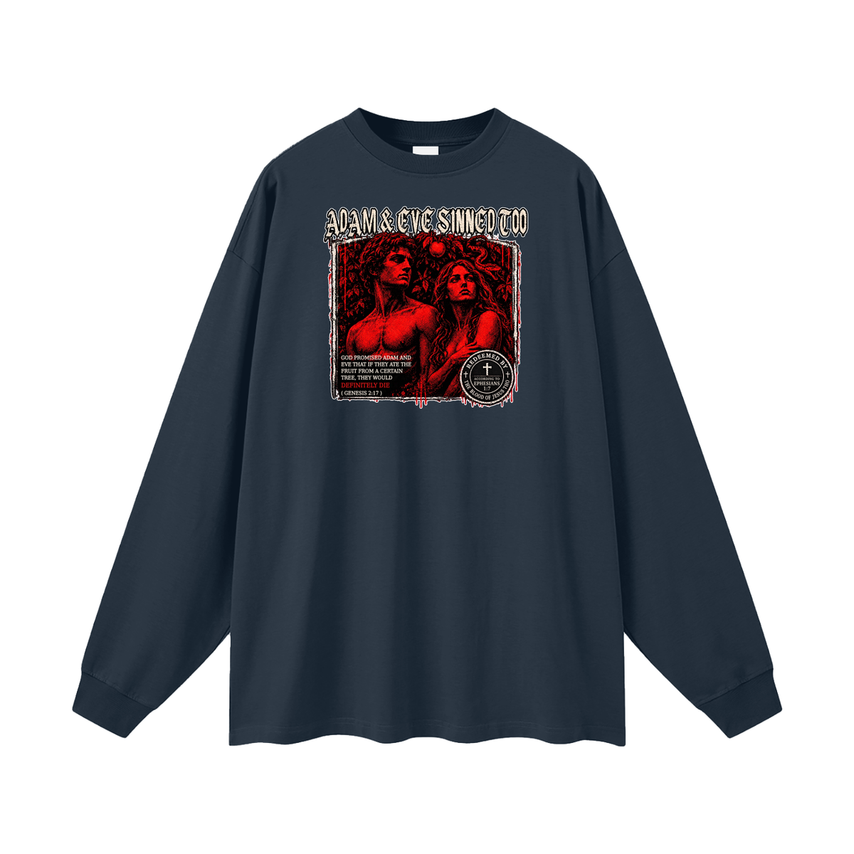 ADAM & EVE SINNED TOO Long Sleeve T-Shirt