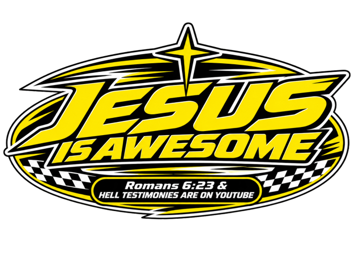 JESUS IS AWESOME ROMANS 6:23 & HELL TESTIMONIES ARE ON YOUTUBE Joggers