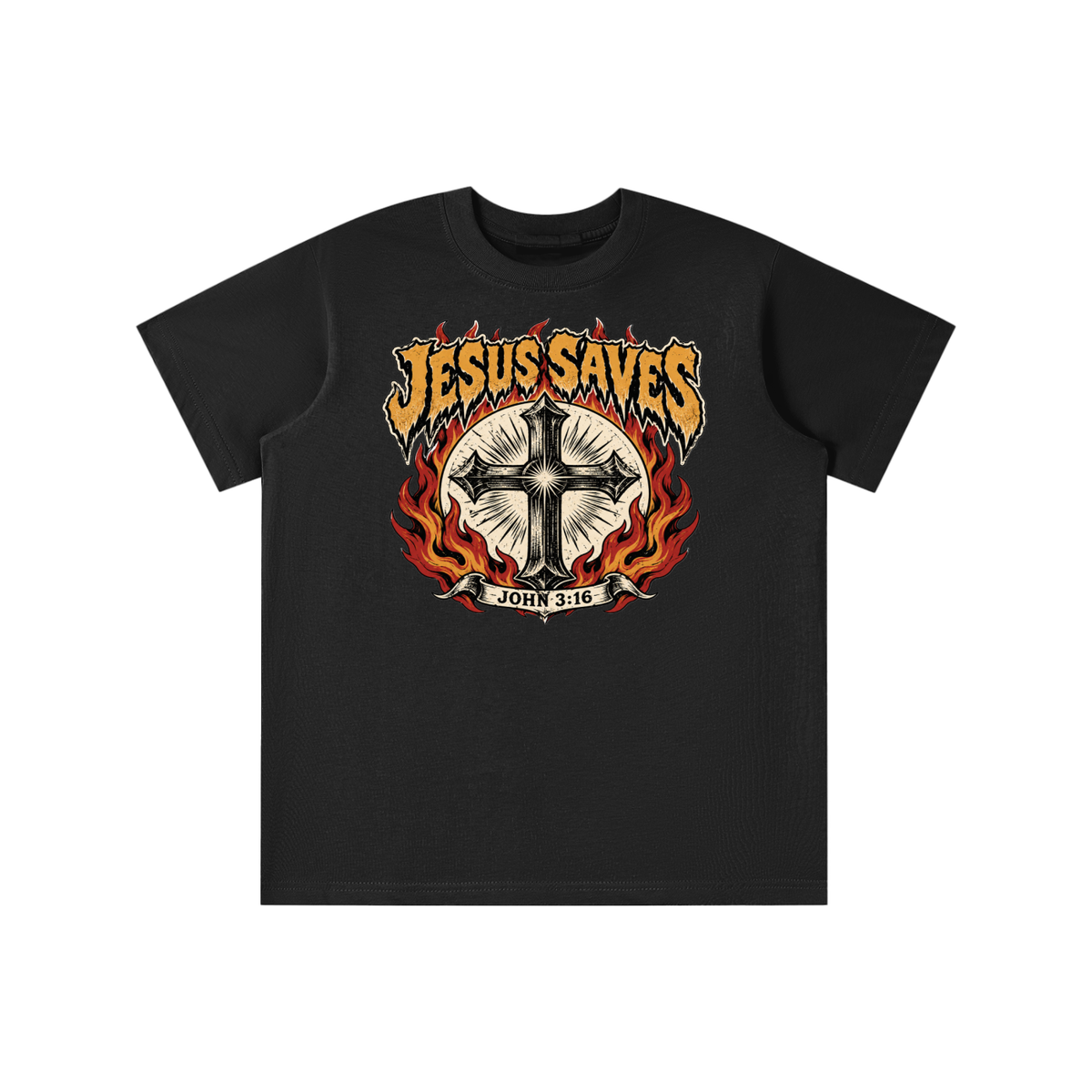 Jesus saves youth T-shirt