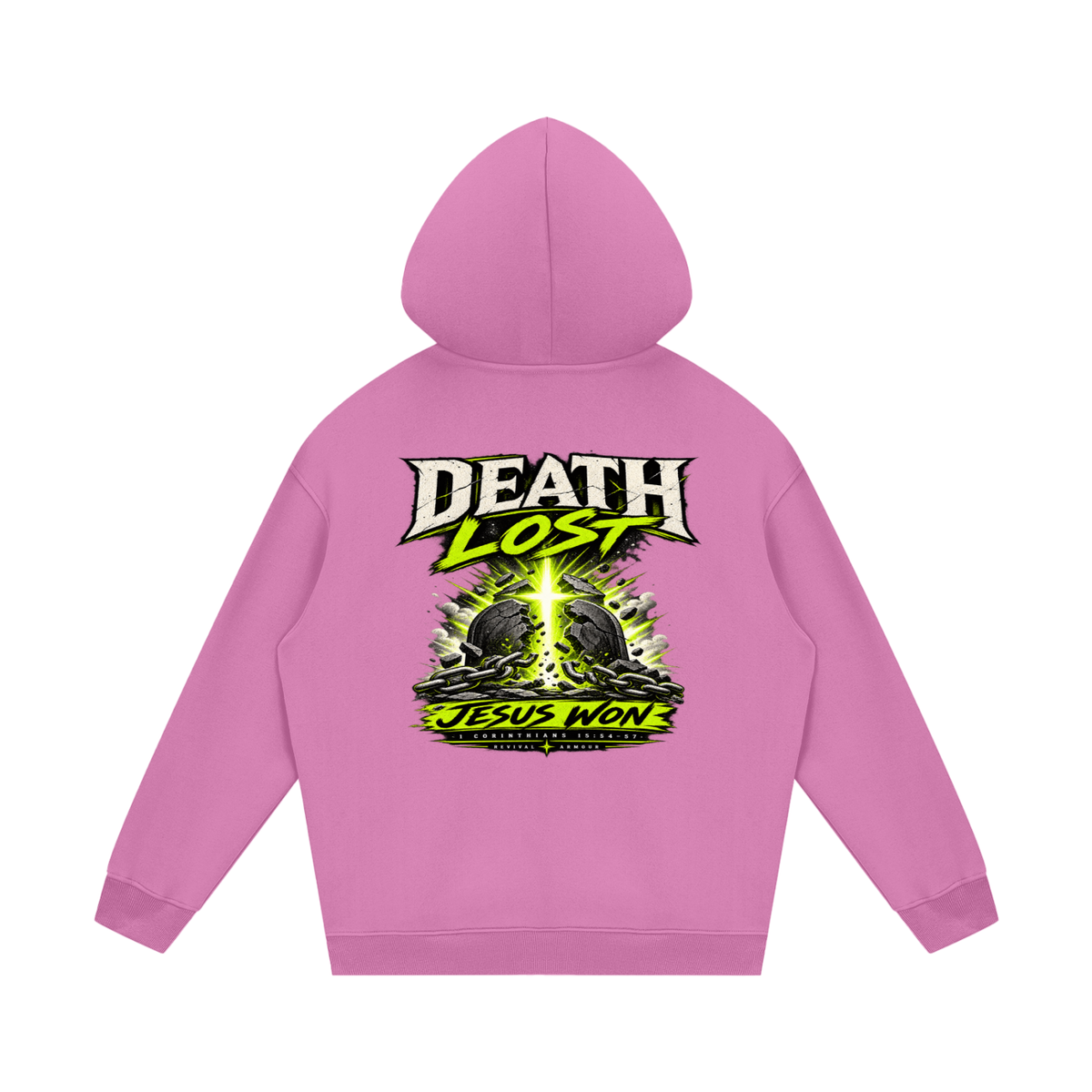 Death Lost Jesus Won Hoodie