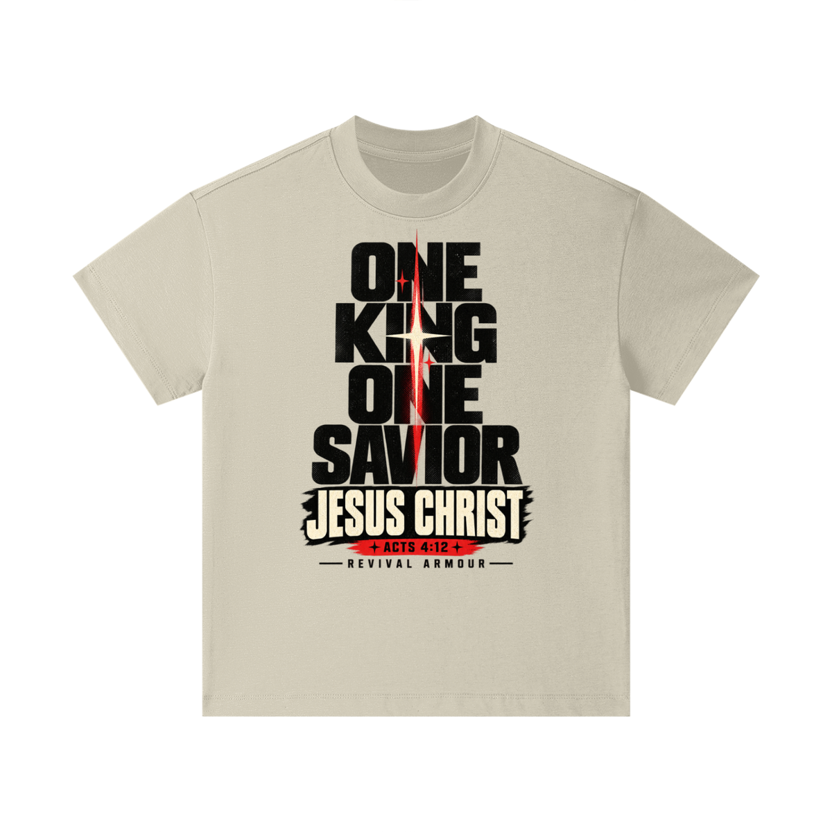 One King One Savior Jesus Christ Kids T-Shirt