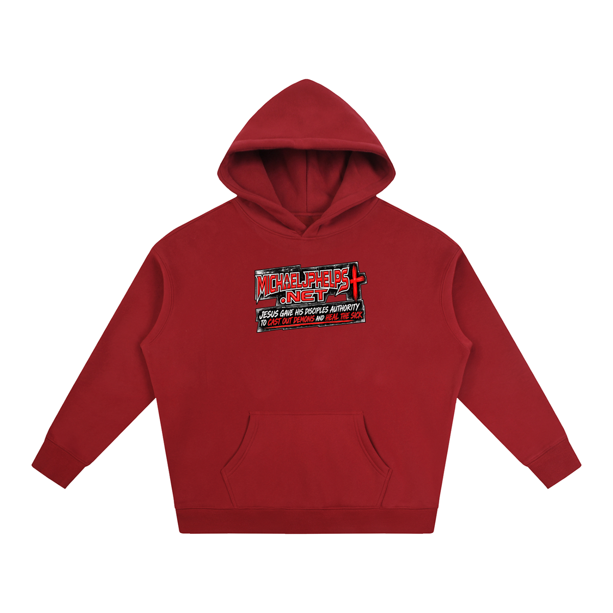 MICHAELJPHELPS.NET JESUS GAVE HIS DISCIPLES AUTHORITY TO CAST OUT DEMONS AND HEAL THE SICK Hoodie
