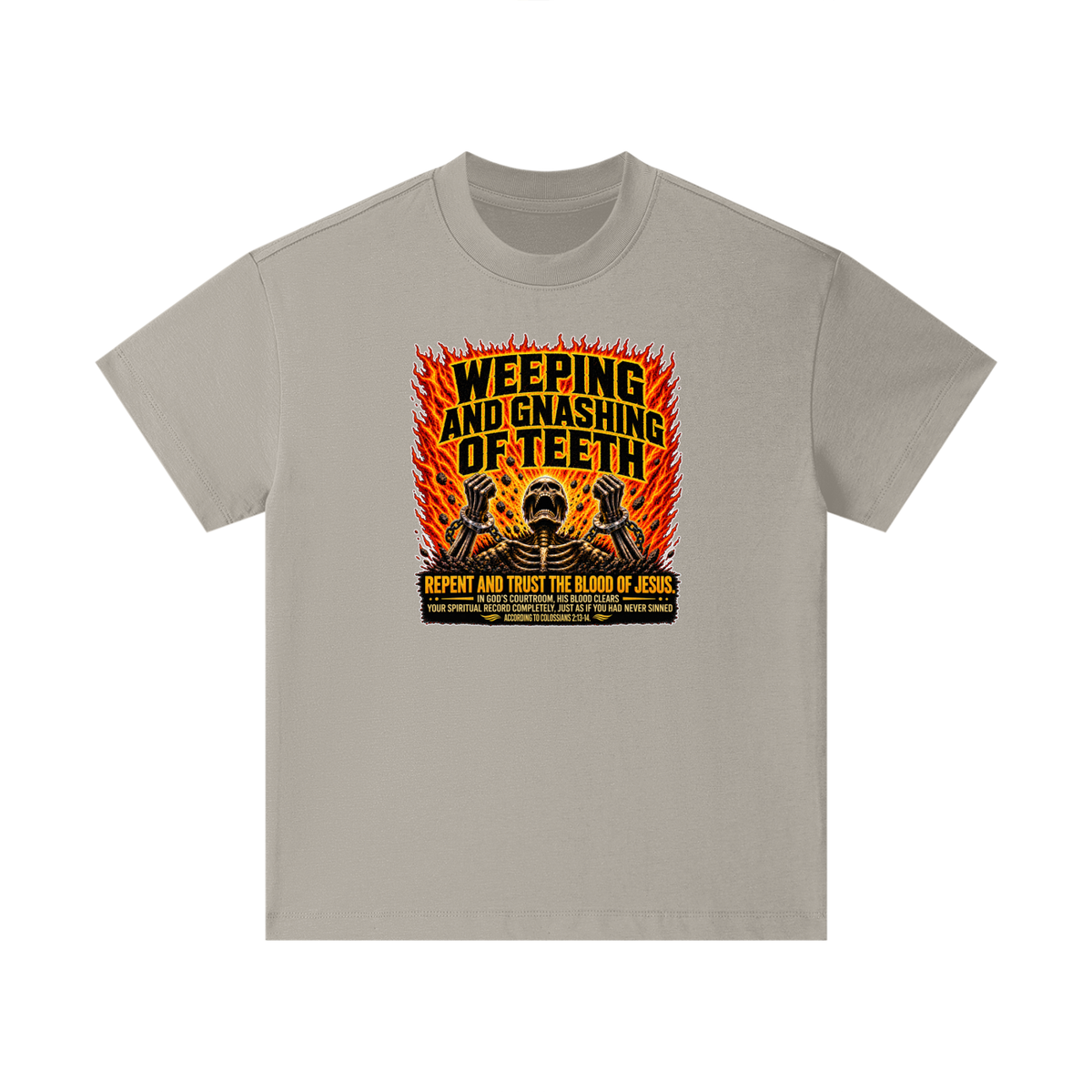WEEPING AND GNASHING OF TEETH Kids T-Shirt