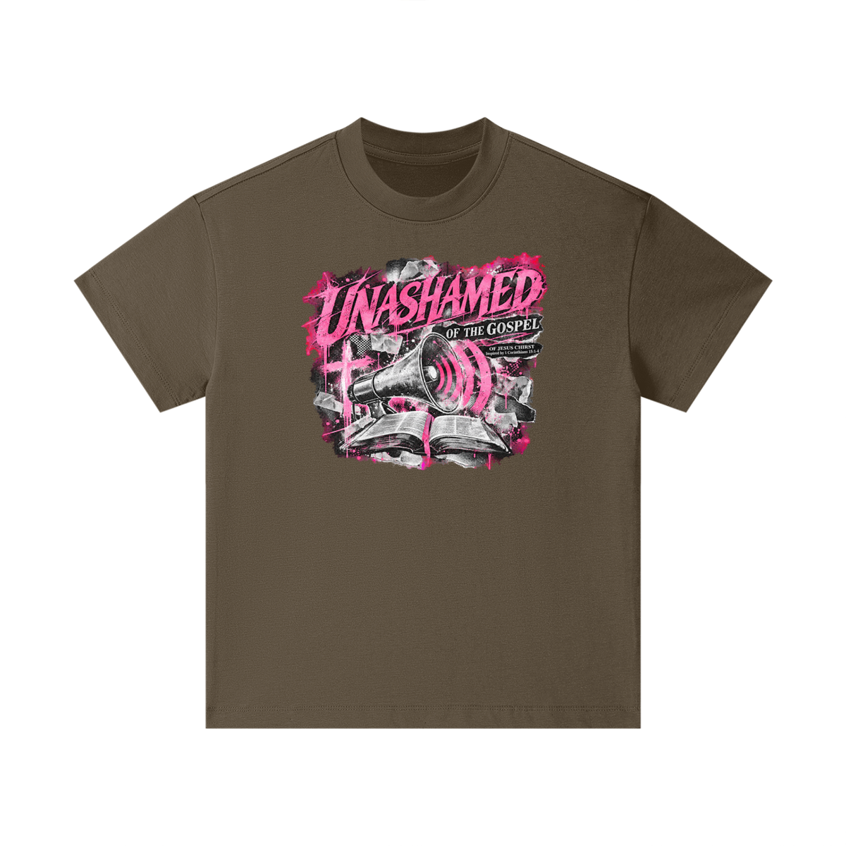 UNASHAMED OF THE GOSPEL OF JESUS CHIRST Inspired by 1 Corinthians 15:1-4 Kids T-Shirt