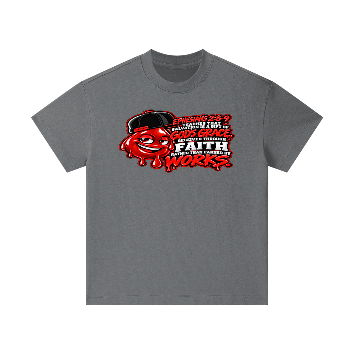 Ephesians 2:8-9 inspired Kids T-Shirt