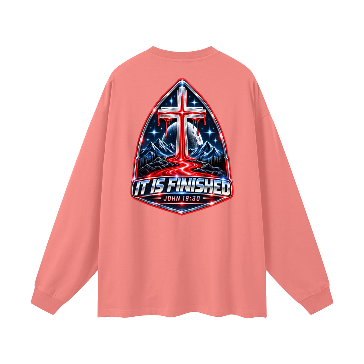 REDEMPTION THROUGH THE BLOOD OF JESUS Long Sleeve T-Shirt