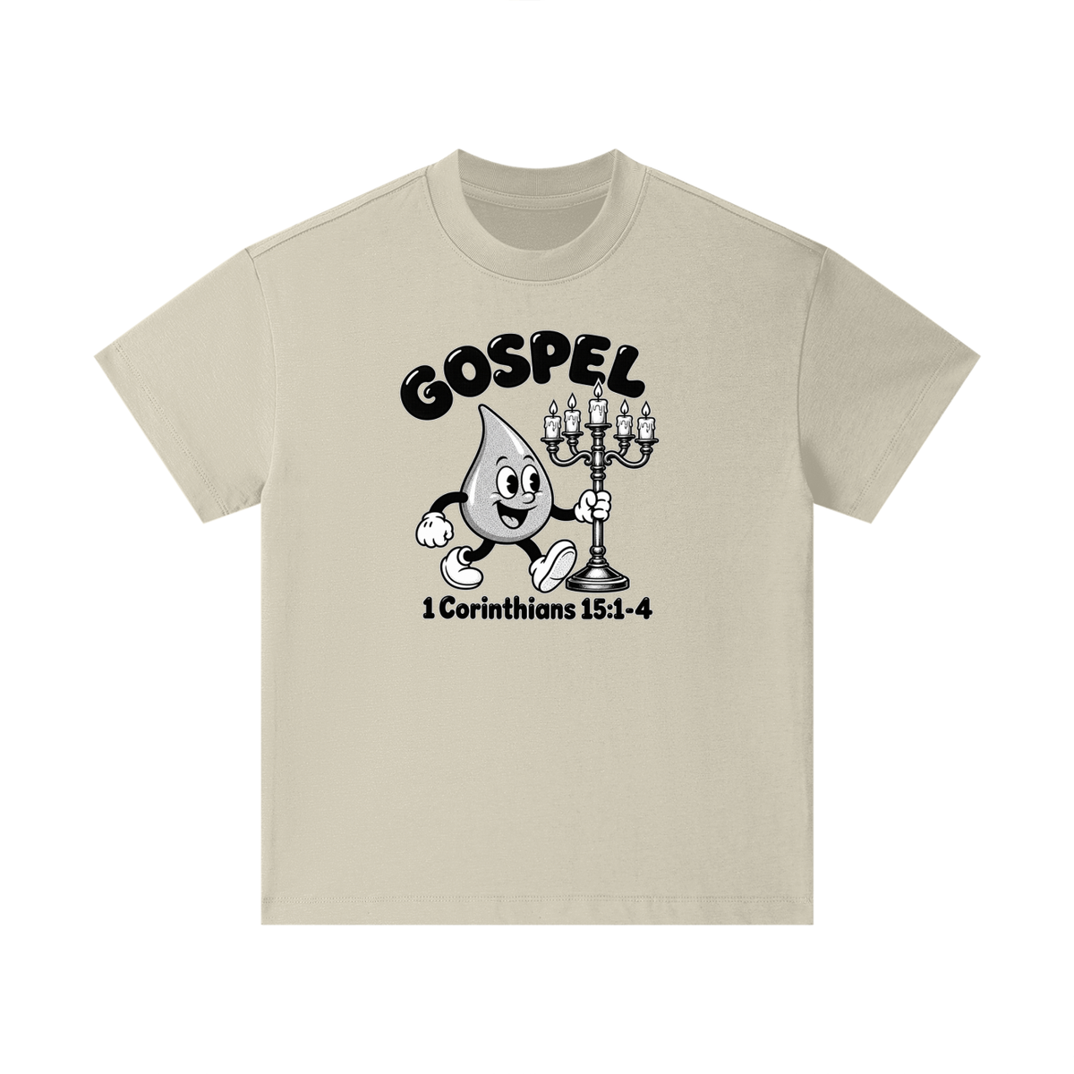 GOSPEL 1 Corinthians 15:1-4 Kids T-Shirt