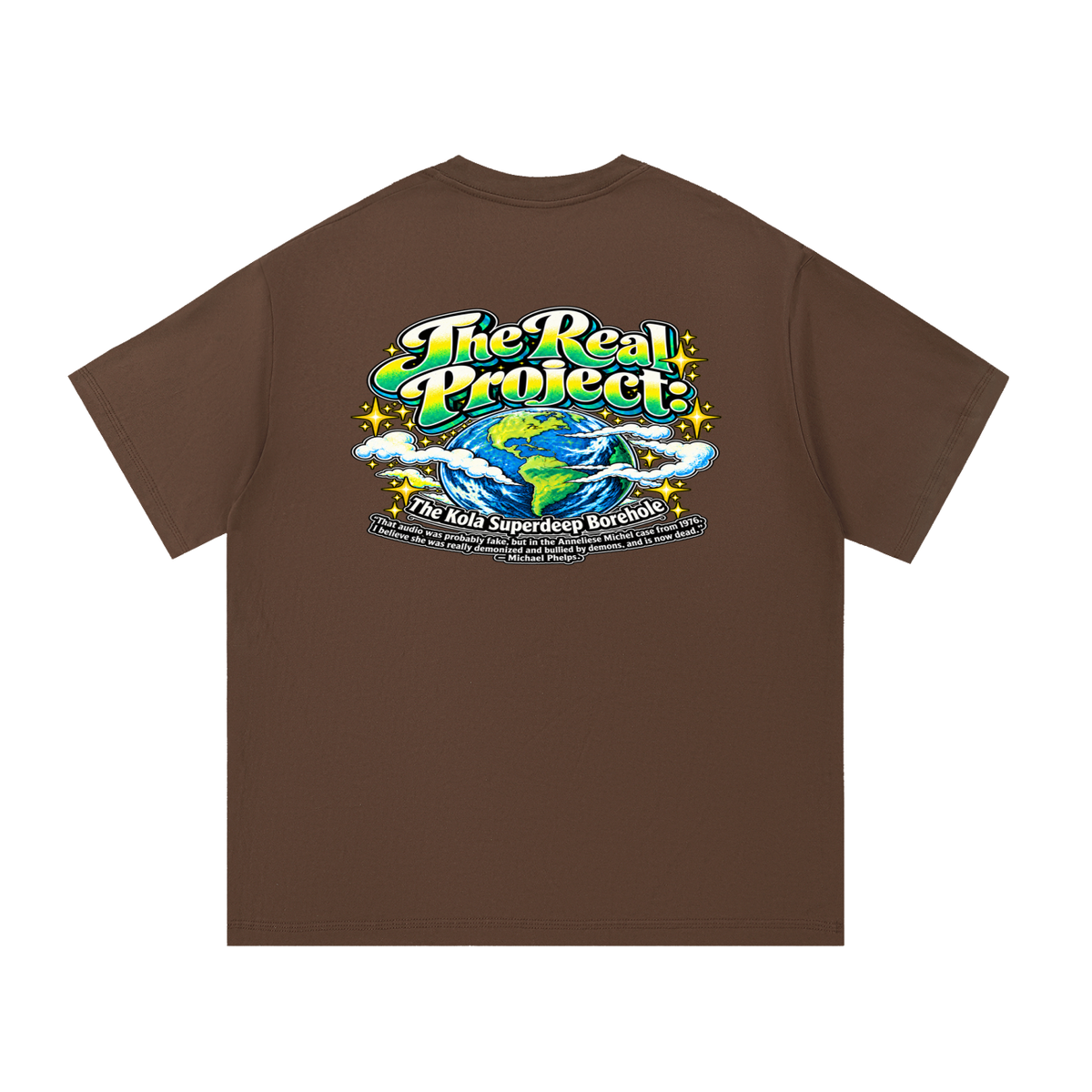REDEEMED BY THE OF JESUS ACCORDING TO EPHESIANS 1:7 THE REAL PROJECT: THE KOLA SUPERDEEP BOREHOLE T-Shirt