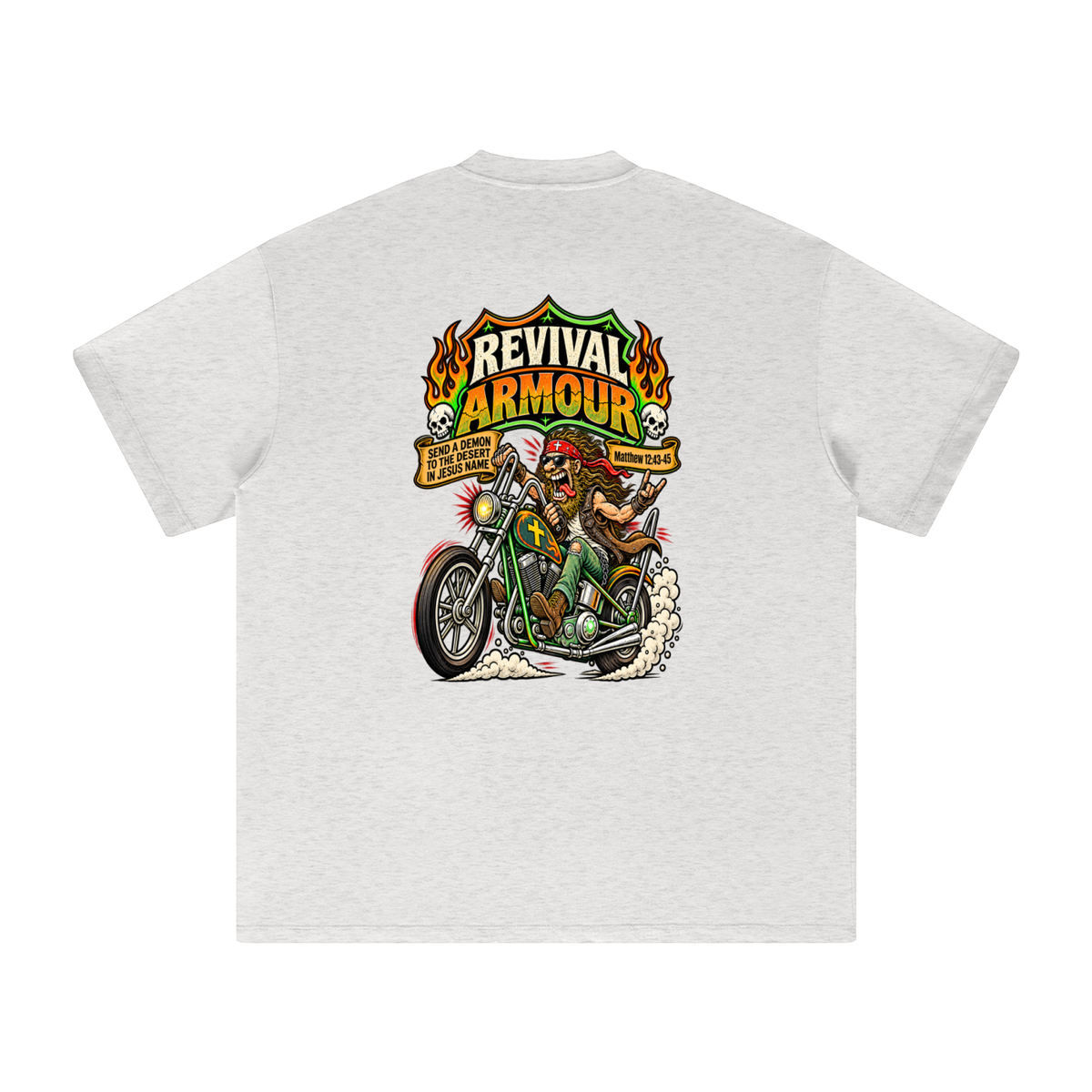REVIVAL ARMOUR SEND A DEMON TO THE DESERT IN JESUS NAME [MATTHEW 12:43-45] T-Shirt