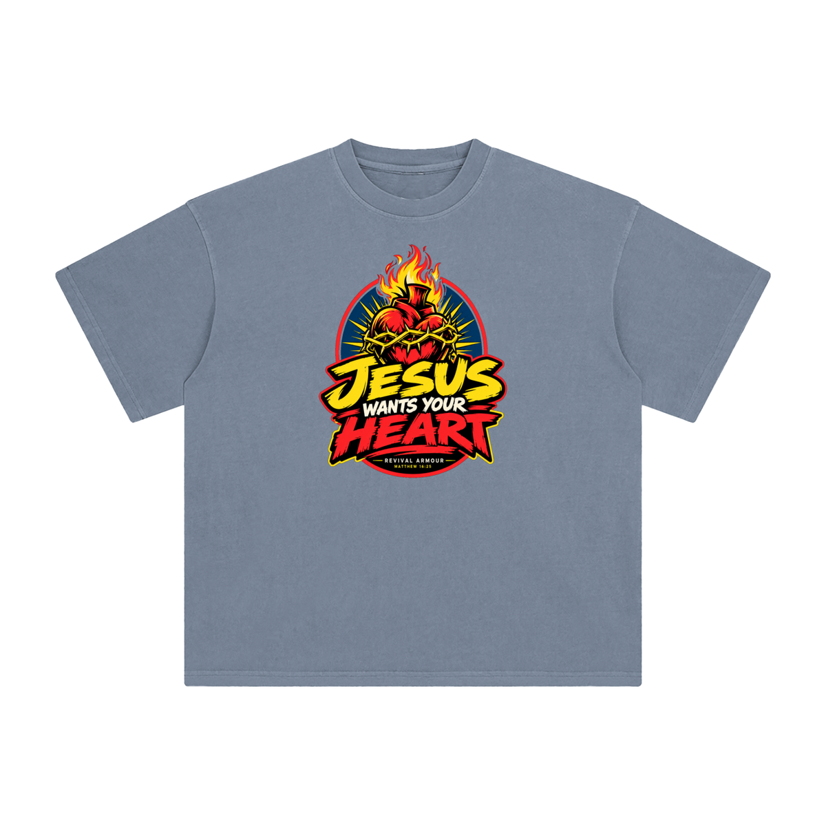 JESUS WANTS YOUR HEART - REVIVAL ARMOUR -  T-Shirt